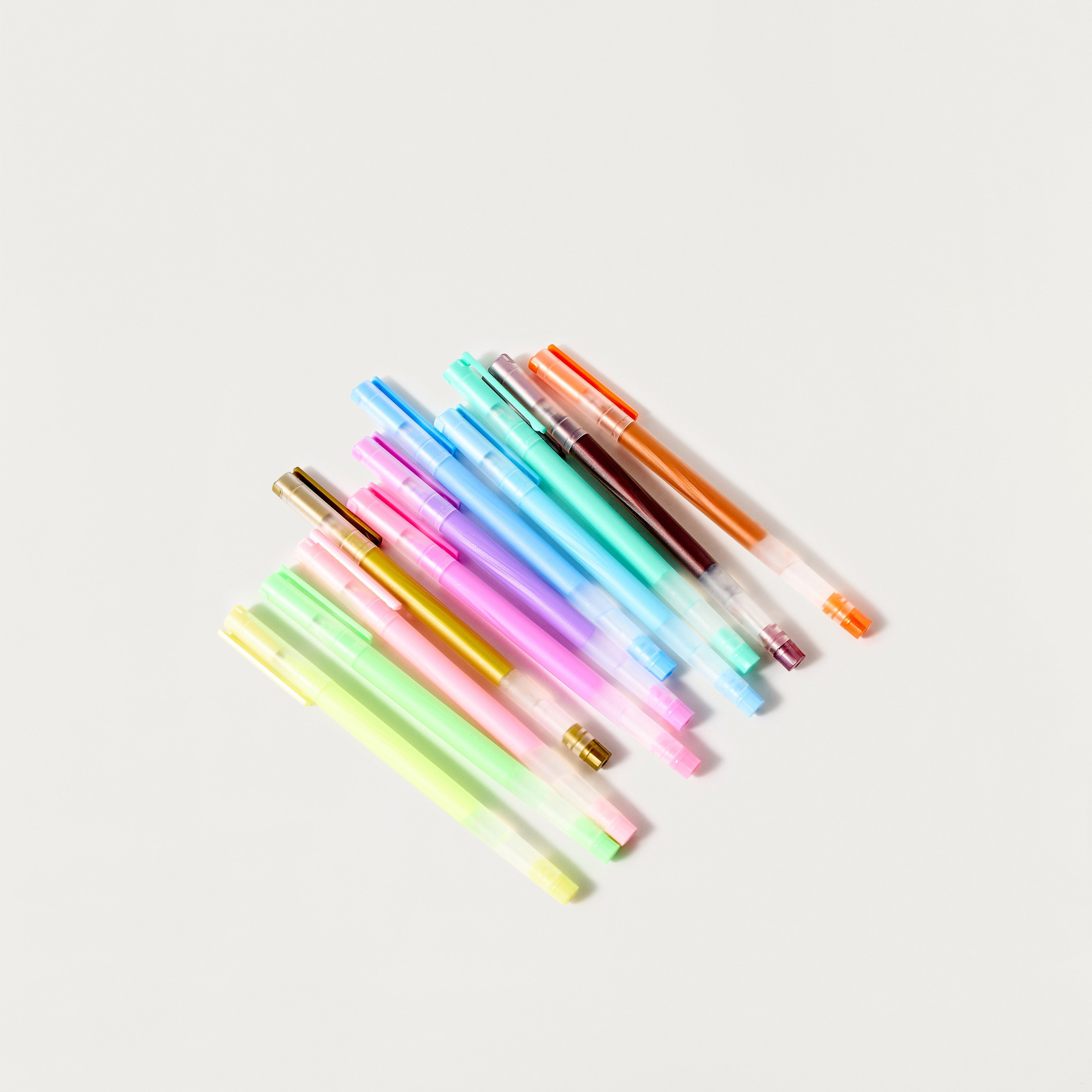 مجموعة أقلام حبر جل 48 قطعة من فايندز-school-stationery-pensandpencils-image-2