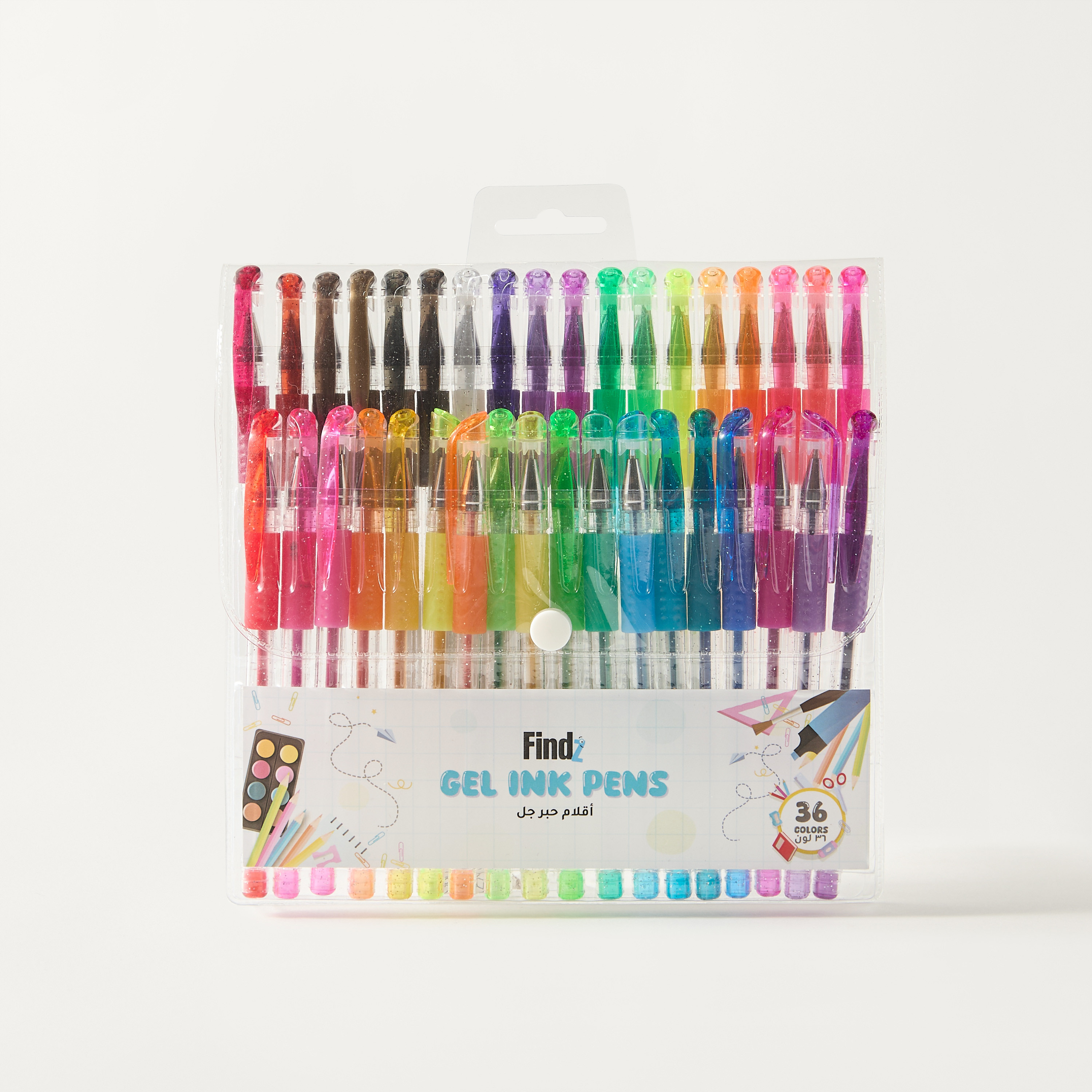 Findz 36-Piece Gel Ink Pen Set-school-stationery-pensandpencils-image-1