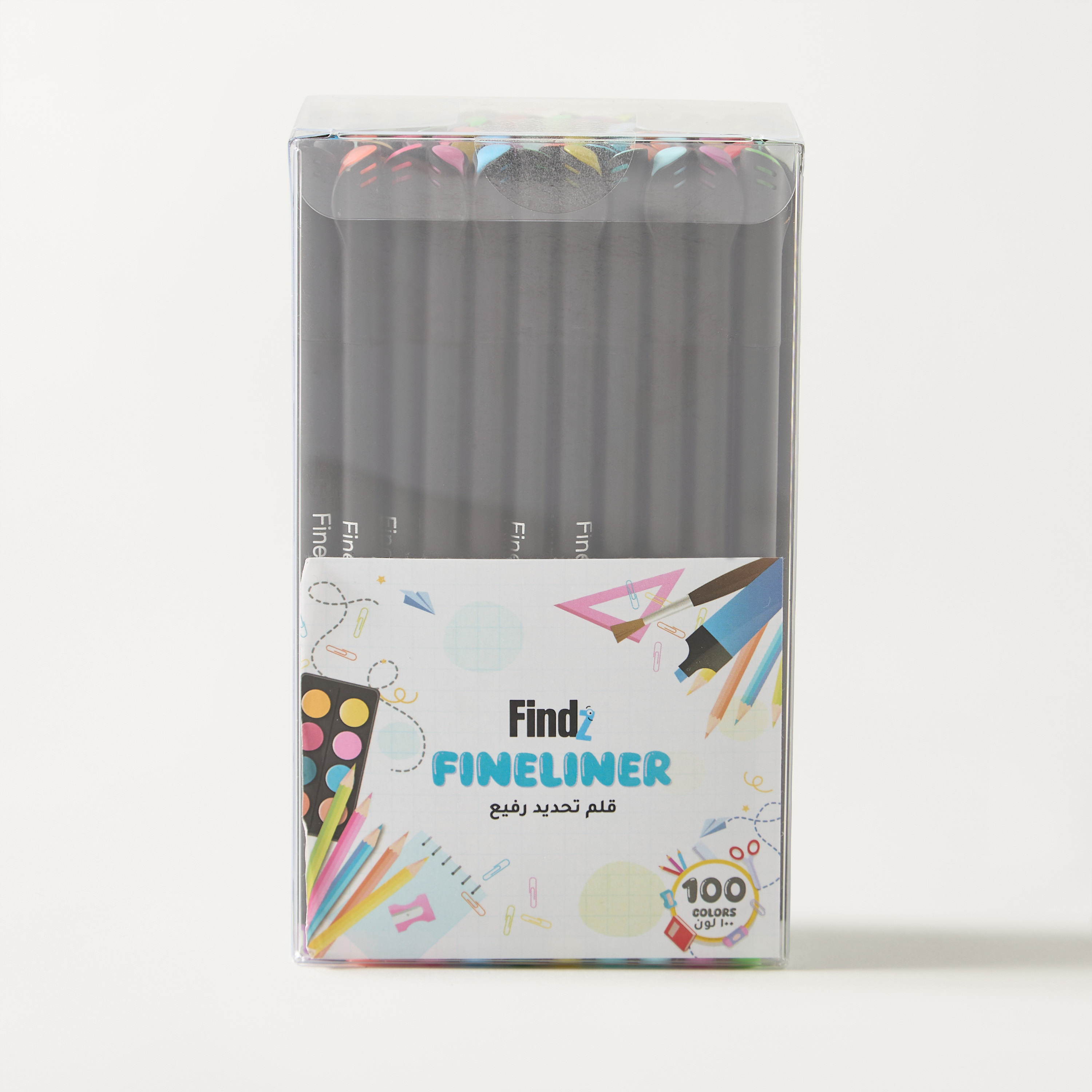 Findz 100-Piece Colour Fineliner Set-school-stationery-pensandpencils-image-1