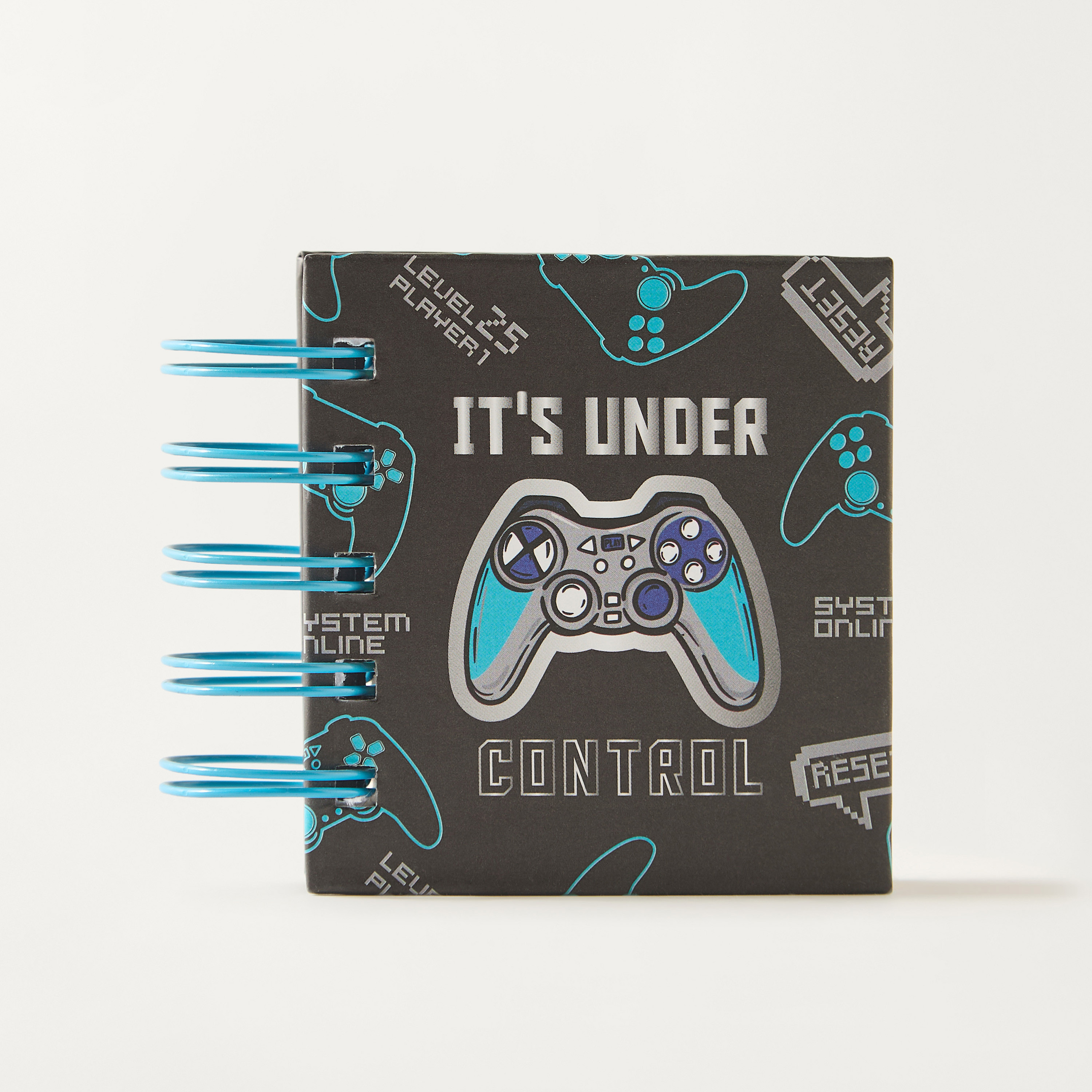 دفتر ملاحظات لاصق بسلك لولبي بطبعات من فايندز-school-stationery-sets-image-1