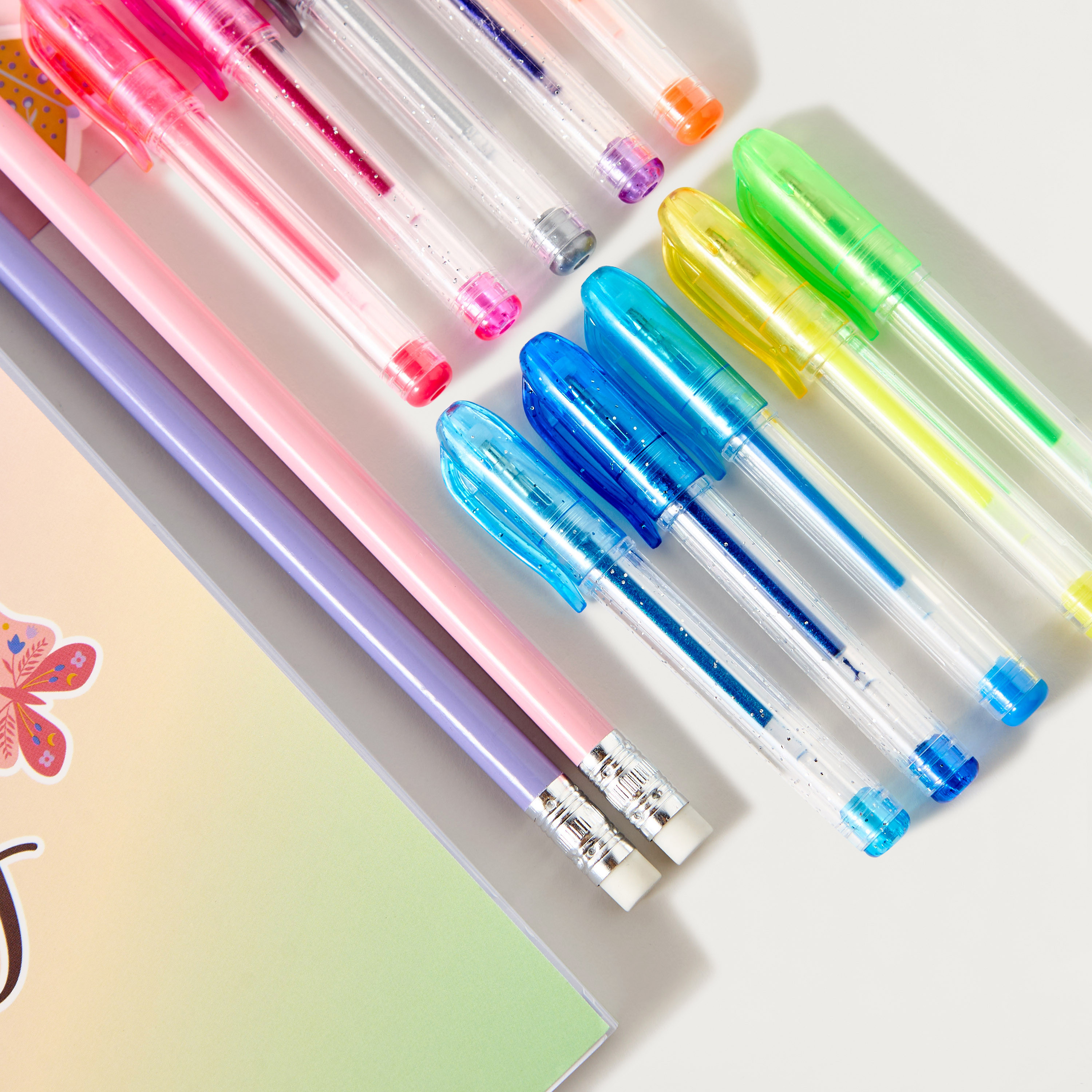 Findz Butterfly Print Stationery Set-school-stationery-sets-image-3