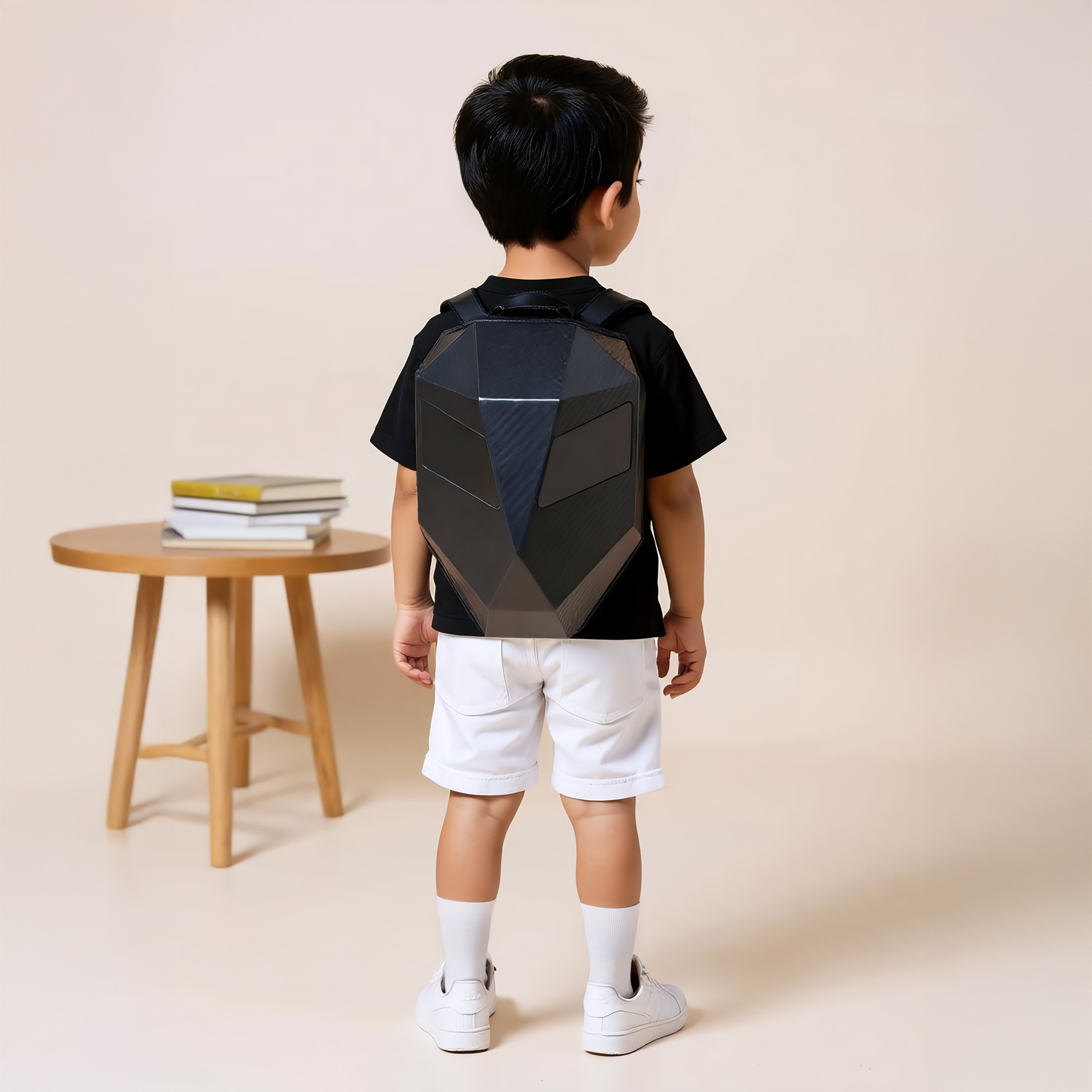 Shop LED Backpack with Adjustable Straps and Zip Closure