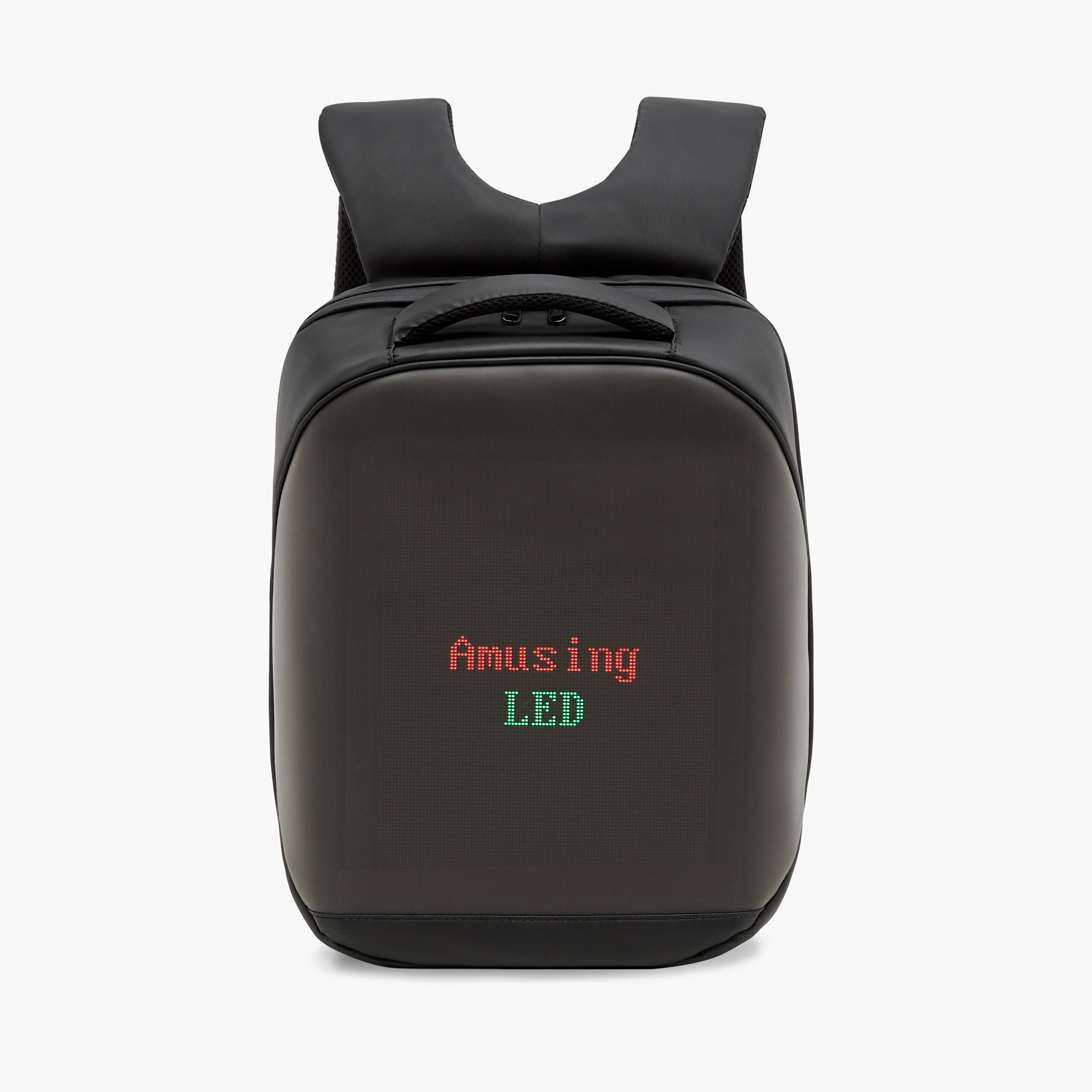 メンズウェア LED backpack Shop LED Backpack with Adjustable Straps and Zip Closure