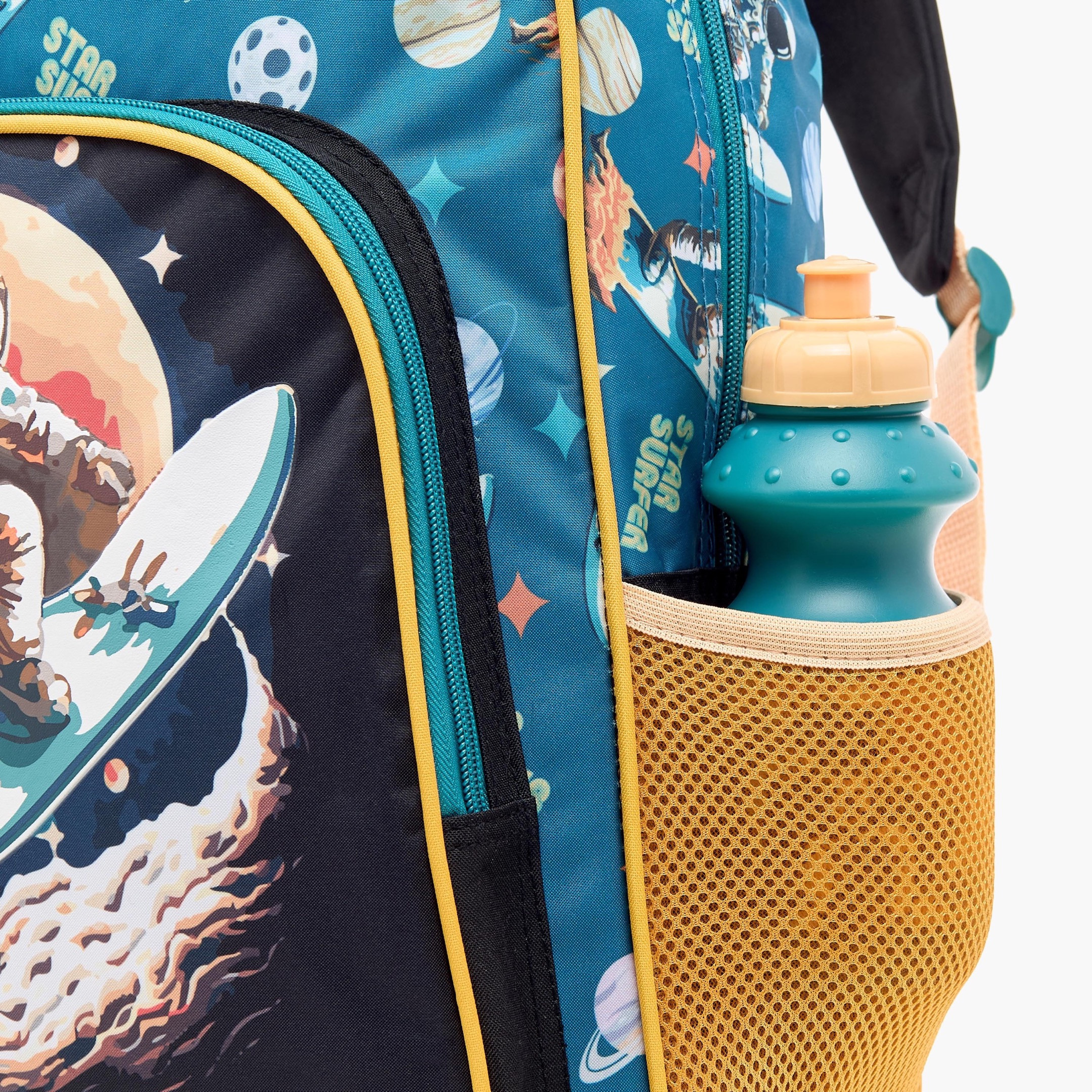 SAMI STUDIO Cupcake Print 5-Piece Trolley Backpack Set - 16 inches-school-bagsandbackpacks-trolleybags-image-8