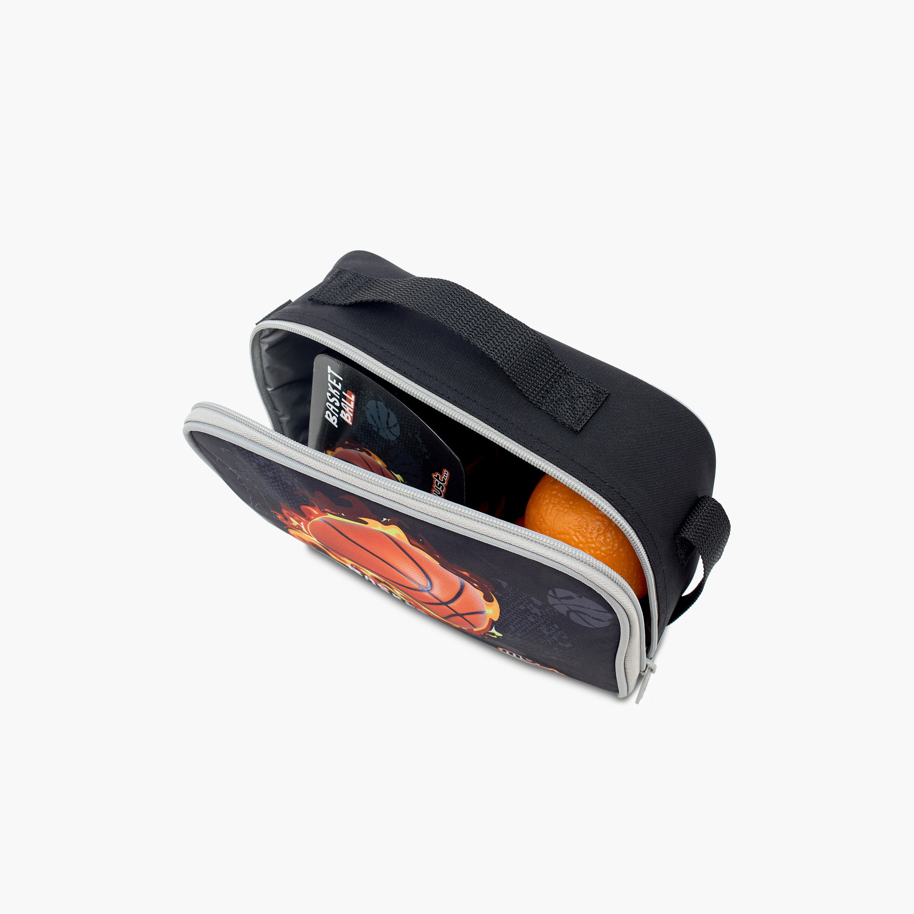 Must 5-Piece Basketball Print 16-inch Trolley Backpack Set - 43x30x13 cms-school-bagsandbackpacks-sets-image-13