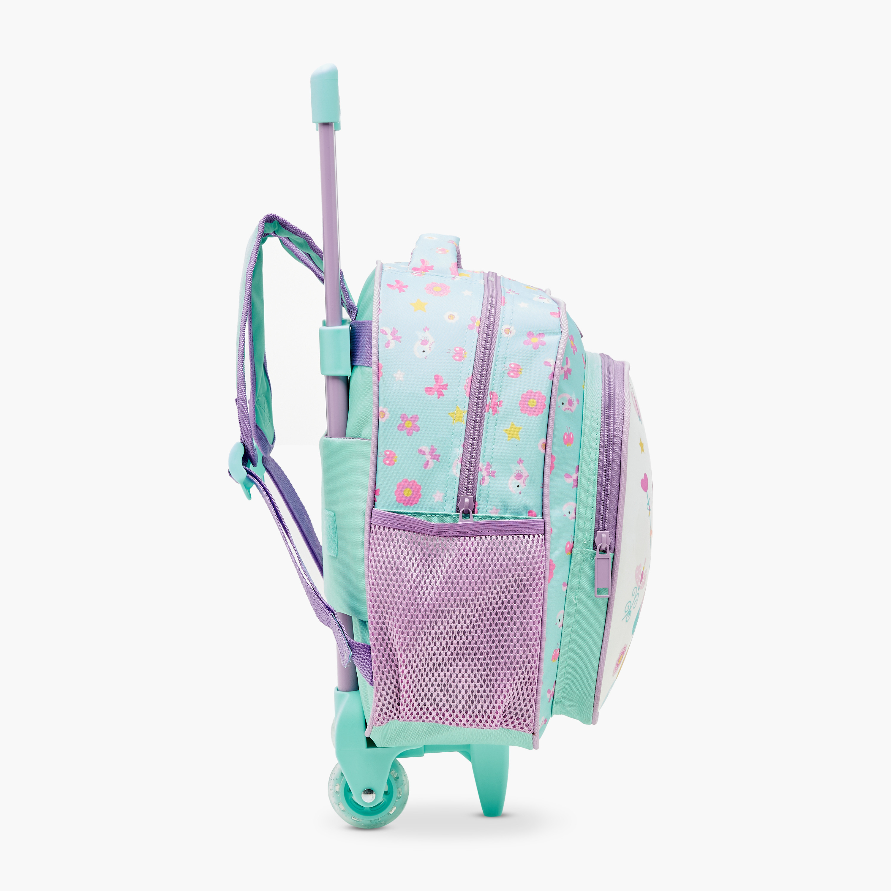 Must Printed Trolley Backpack with Lunch Bag and Pencil Case - 27X10X31 cms-school-bagsandbackpacks-trolleybags-image-3