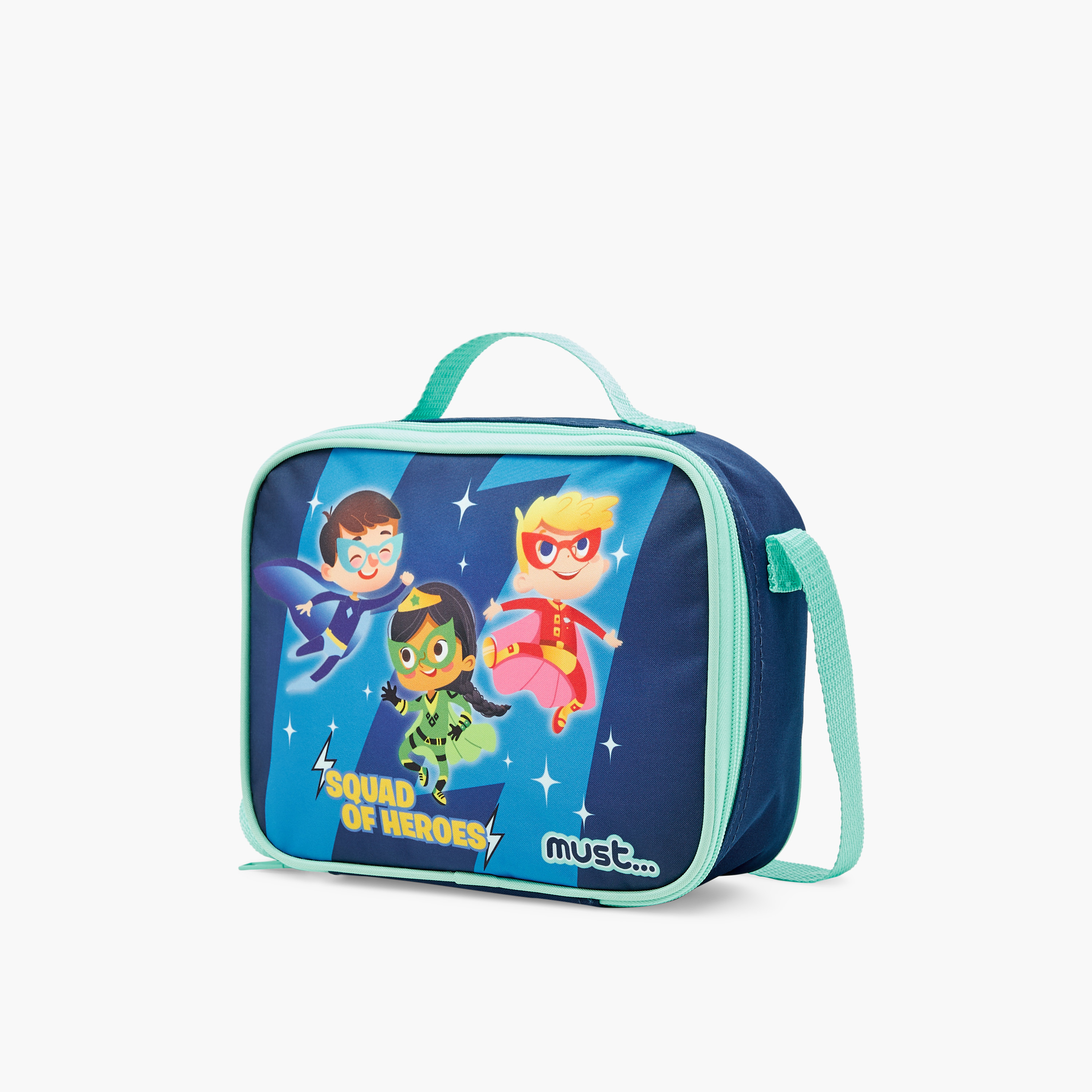 Must Graphic Print Trolley Backpack with Lunch Bag and Pencil Case - 27X10X31 cms-school-bagsandbackpacks-trolleybags-image-12