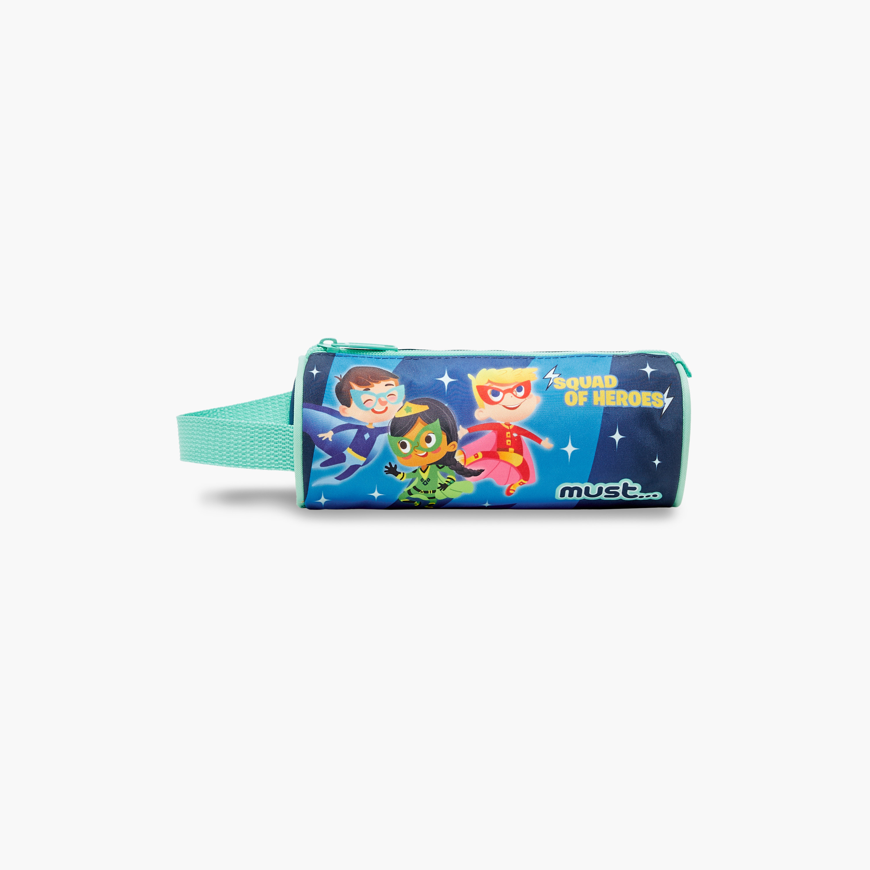 Must Graphic Print Trolley Backpack with Lunch Bag and Pencil Case - 27X10X31 cms-school-bagsandbackpacks-trolleybags-image-14
