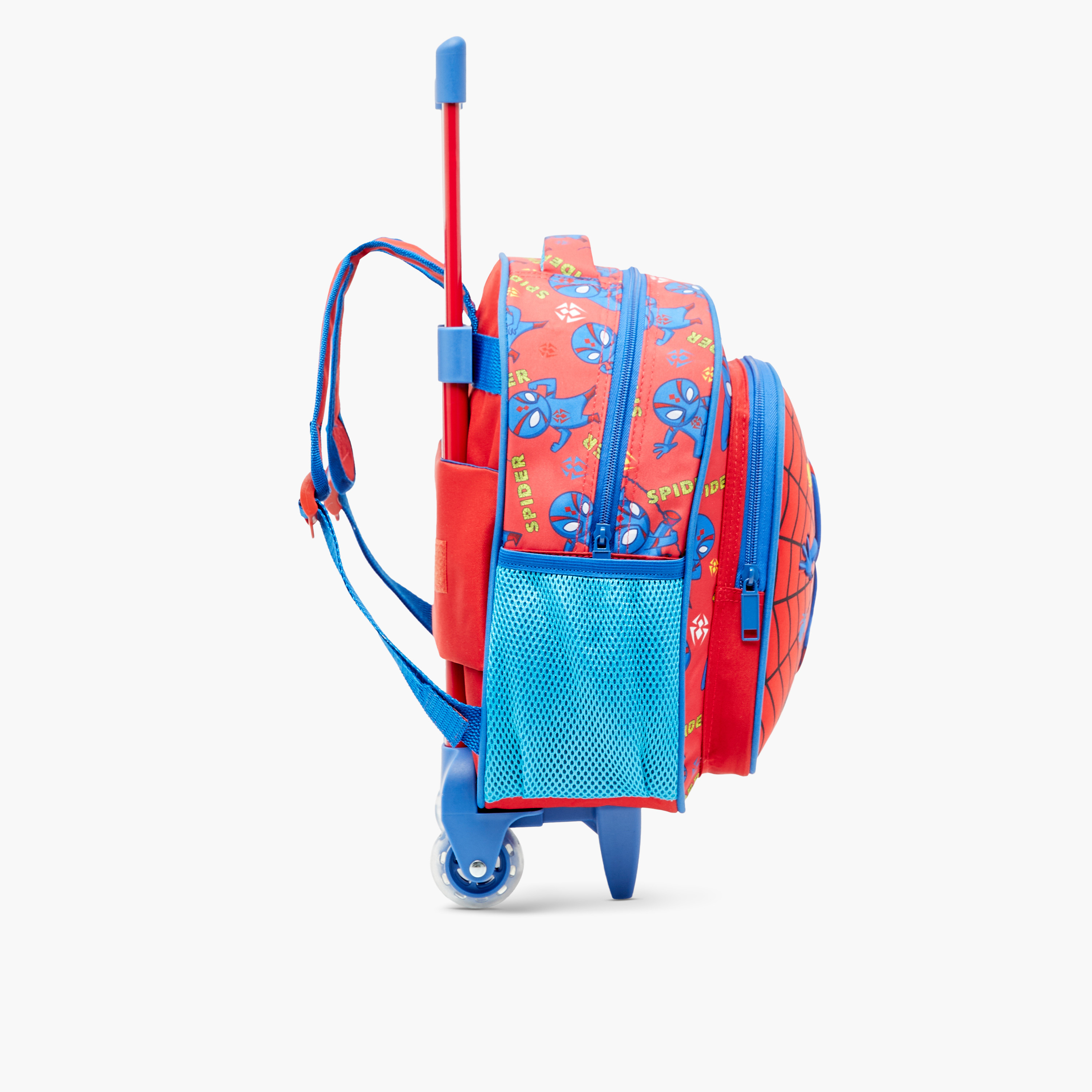 Must Graphic Print Trolley Backpack with Lunch Bag and Pencil Case - 27X10X31 cms-school-bagsandbackpacks-trolleybags-image-3