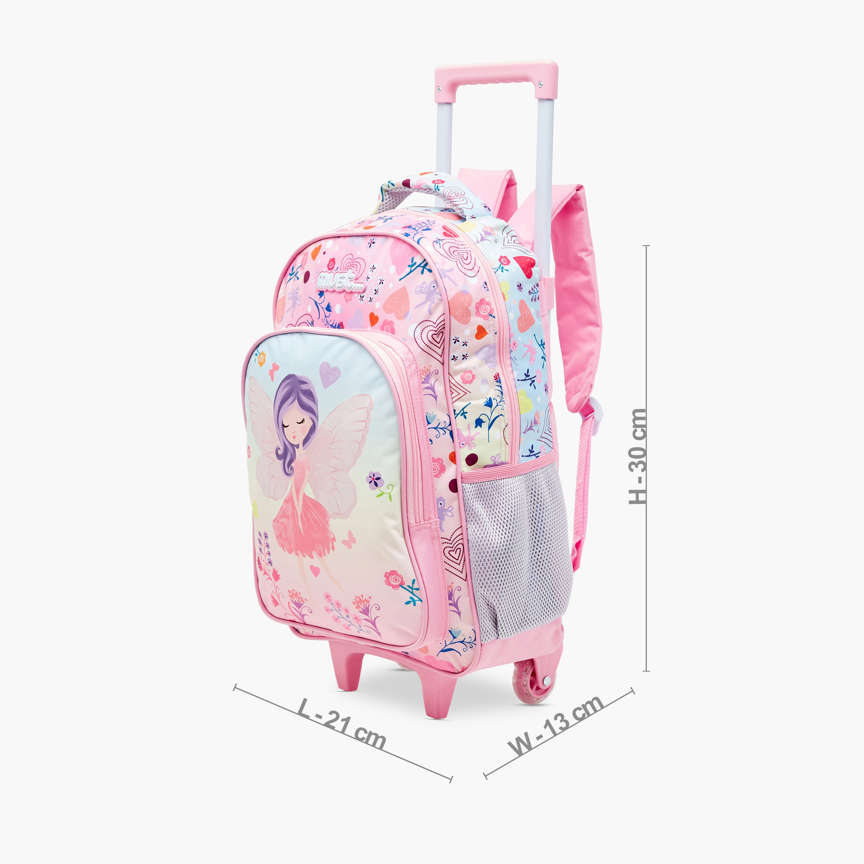 شنطة ظهر ترولي 16 بوصة مع شنطة غداء ومقلمة بطبعات من ماست-school-bagsandbackpacks-sets-image-2