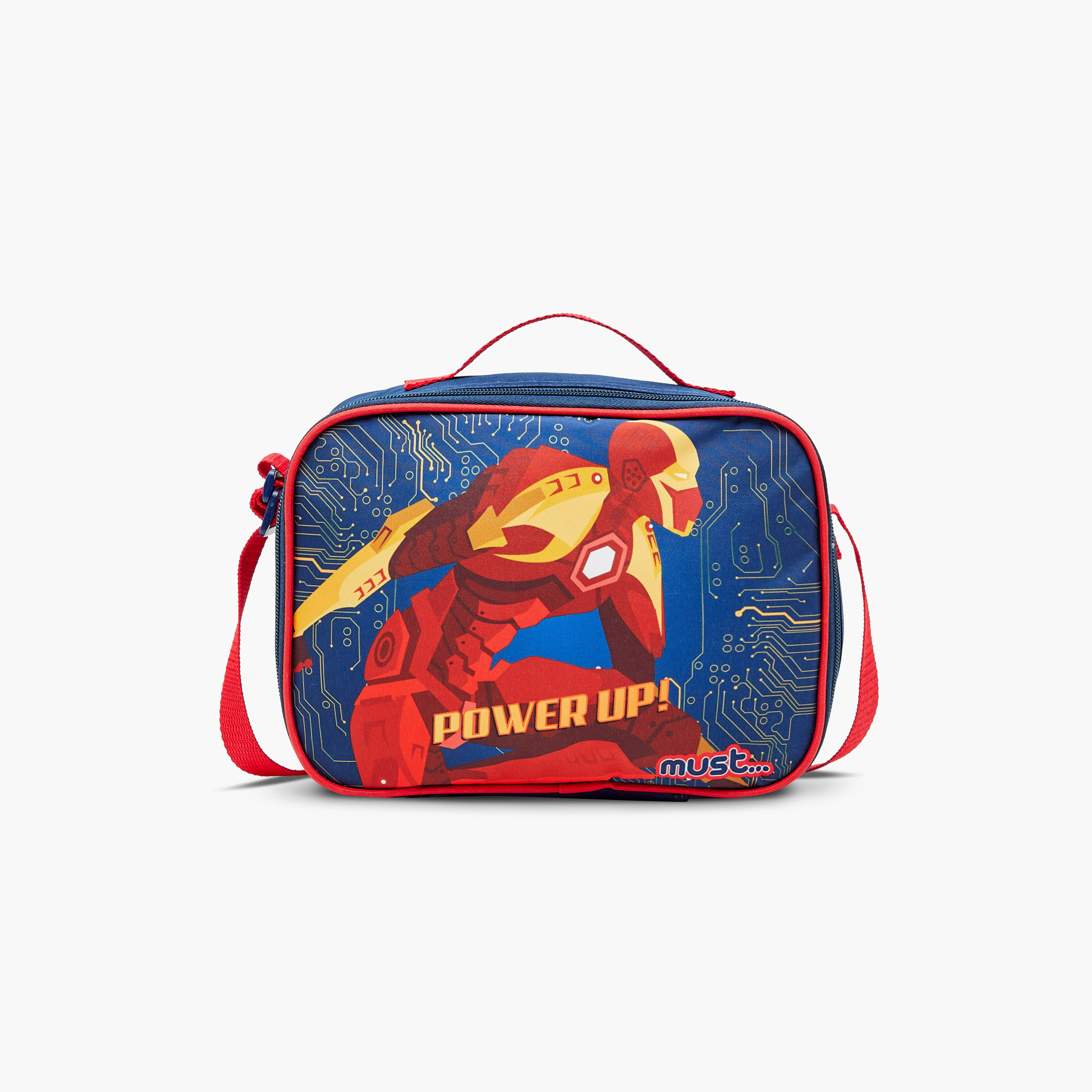 Must 5-Piece Game Print 16-inch Trolley Backpack Set - 43x30x13 cms-school-bagsandbackpacks-trolleybags-image-13