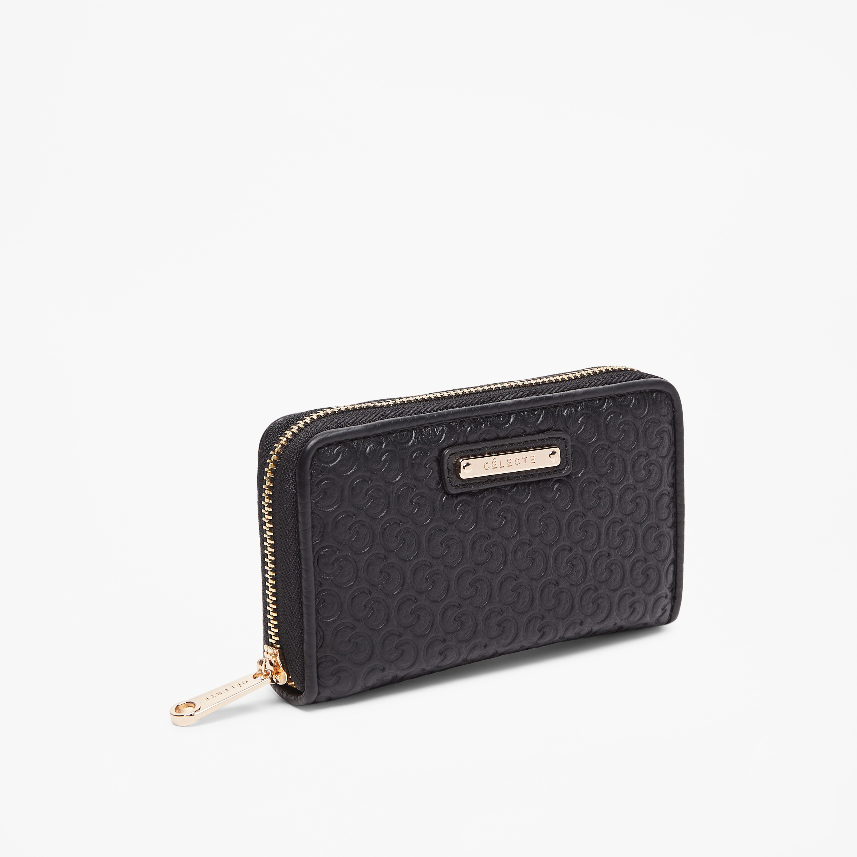 Celeste Monogram Embossed Zip Around Wallet-women-bagsandwallets-wallets-image-6
