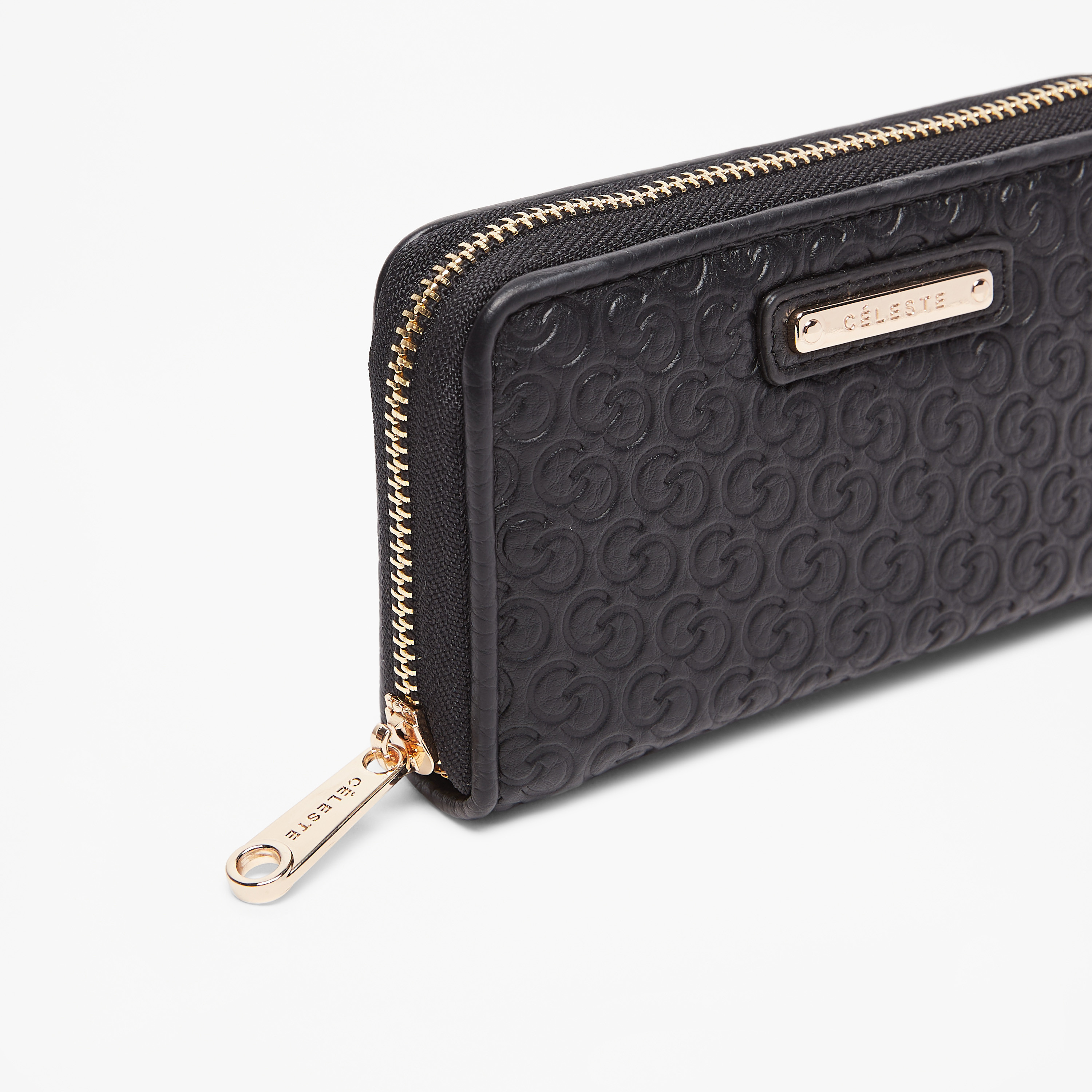 Celeste Monogram Embossed Zip Around Wallet-women-bagsandwallets-wallets-image-7