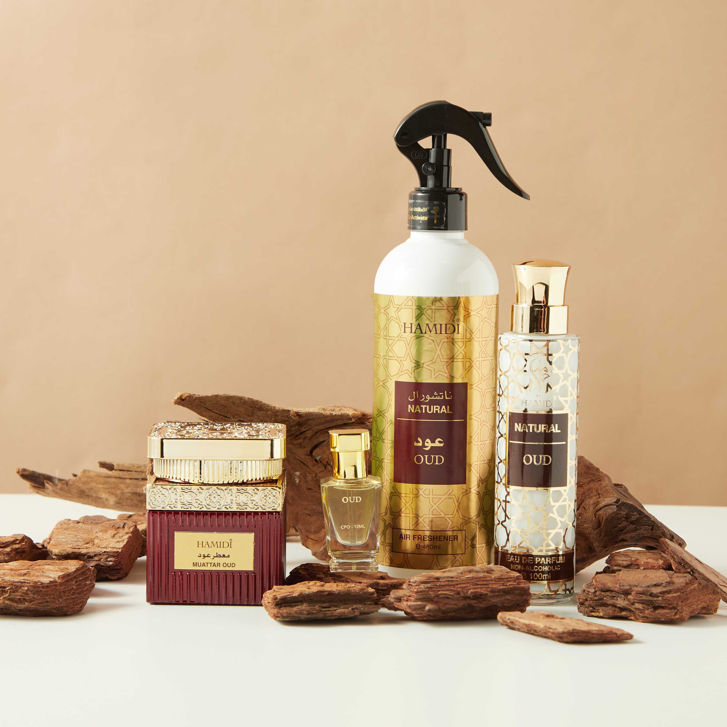 Hamidi Amber 4-Piece Fragrance Gift Set-household-homefragrance-fragrancegiftset-image-2