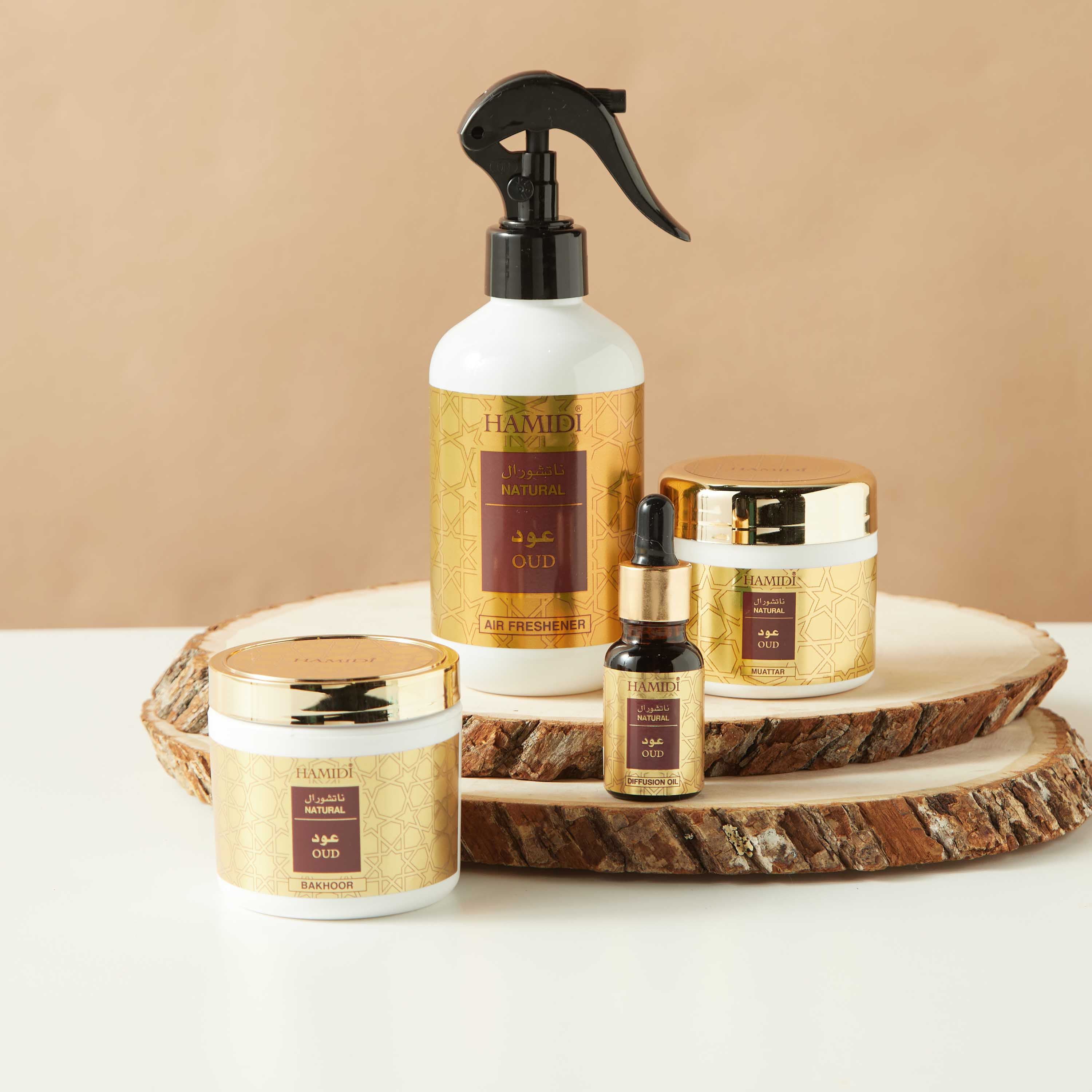 Hamidi Amber 4-Piece Fragrance Gift Set-household-homefragrance-fragrancegiftset-image-1