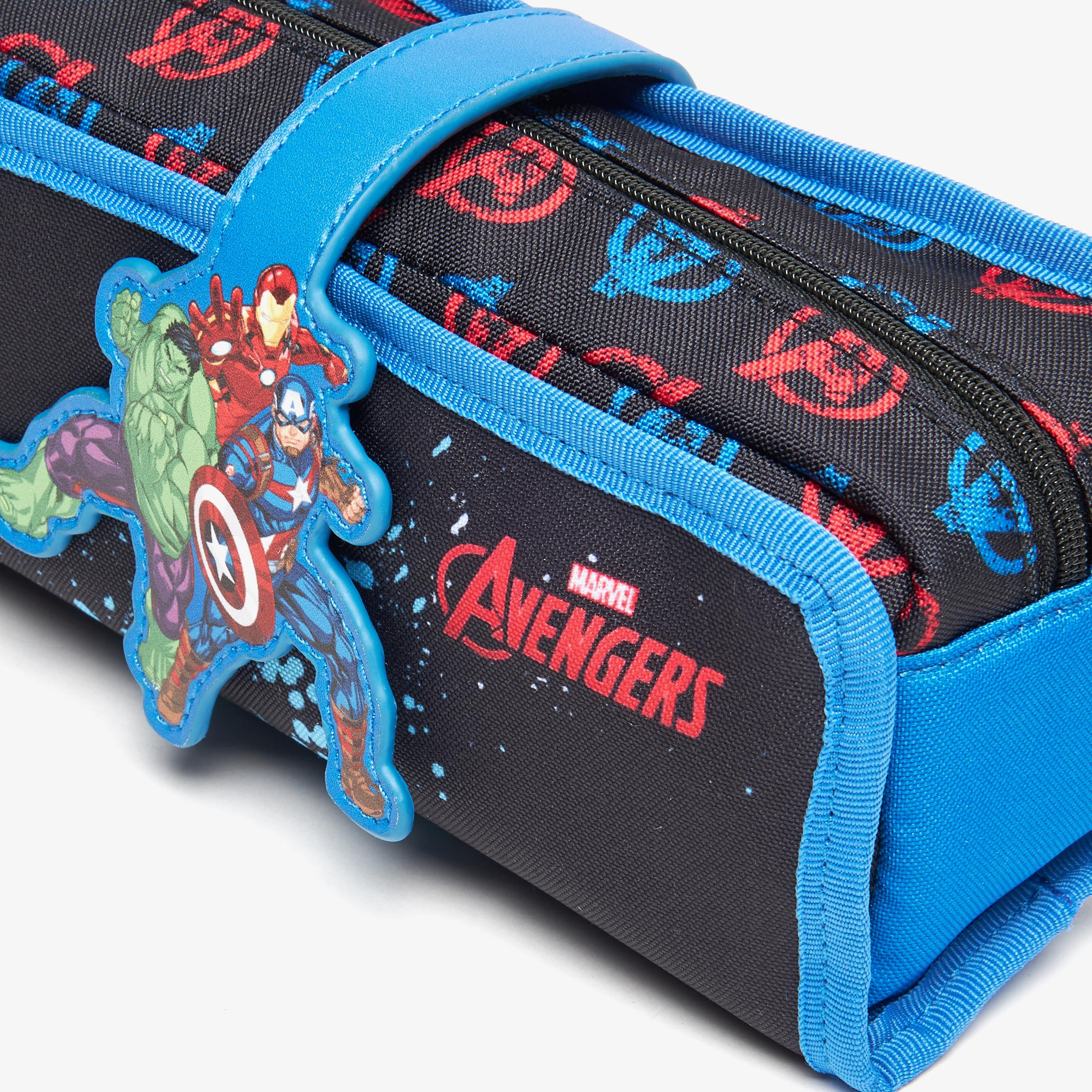 مقلمة بسحاب وطبعات-school-stationery-pencilcases-image-2