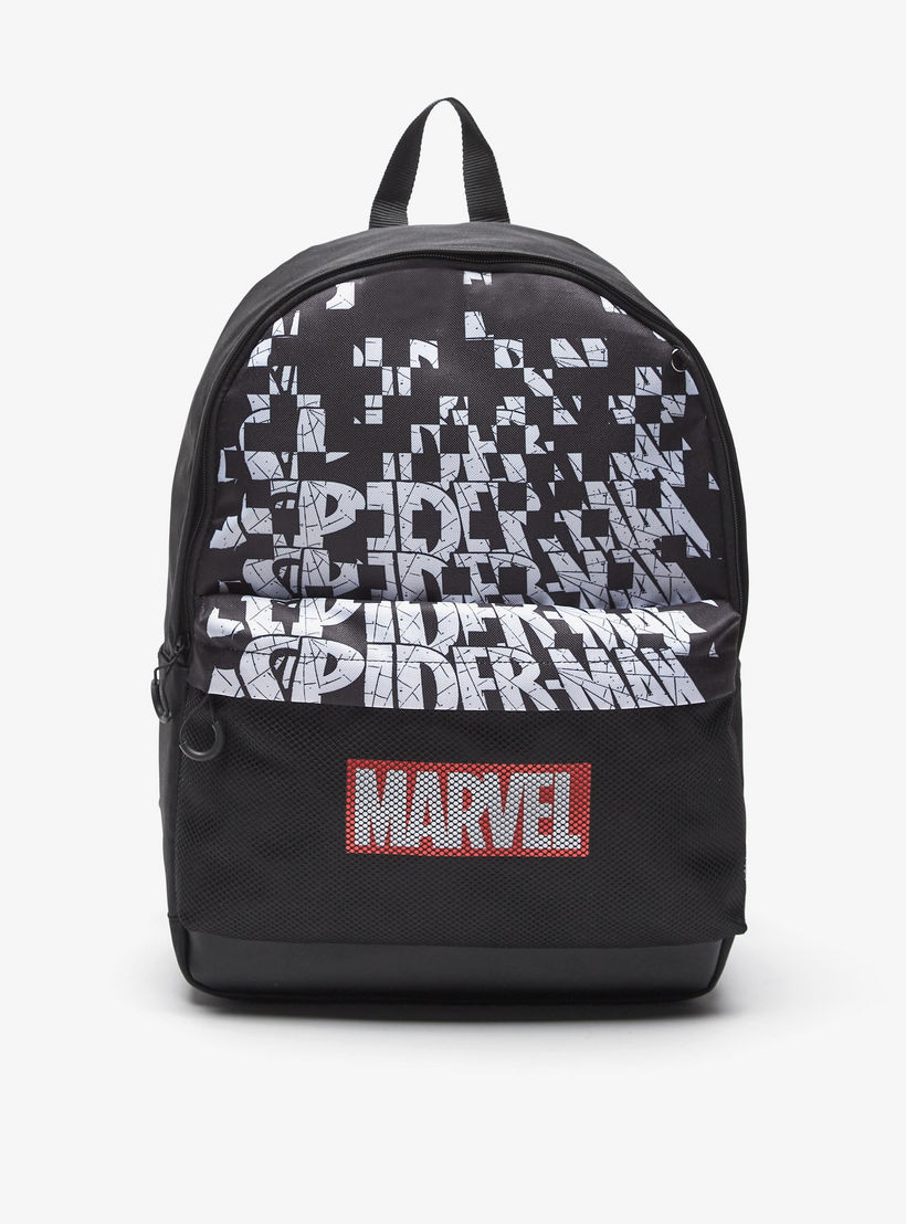 شنطة ظهر بطبعات سبايدر مان مع مقلمة من مارفل-school-bagsandbackpacks-backpacks-image-2