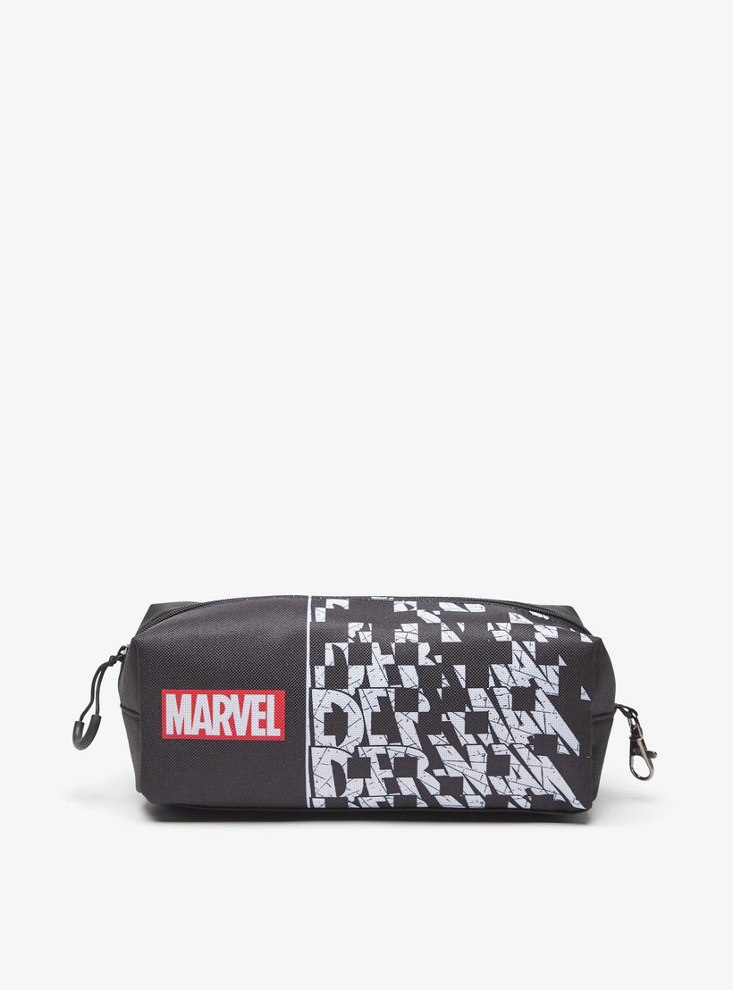 شنطة ظهر بطبعات سبايدر مان مع مقلمة من مارفل-school-bagsandbackpacks-backpacks-image-5