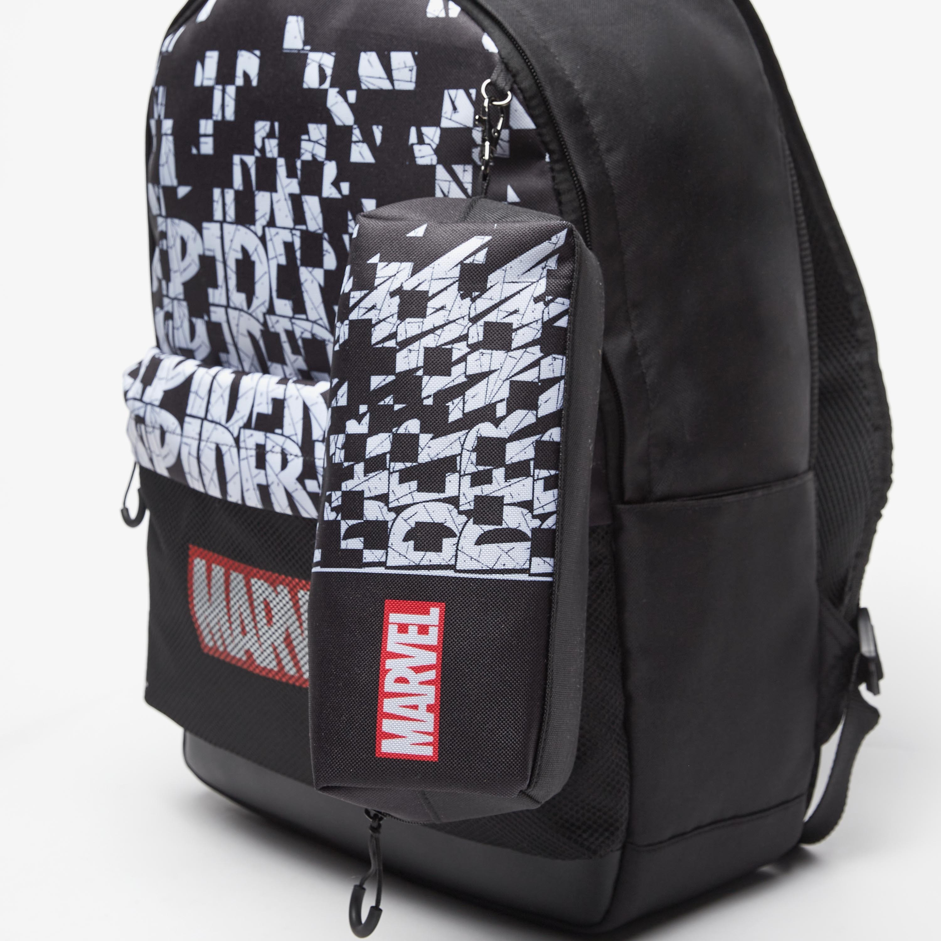 Buy Spiderman Printed Marvel Backpack with Pencil Pouch Online for Kids Centrepoint Bahrain