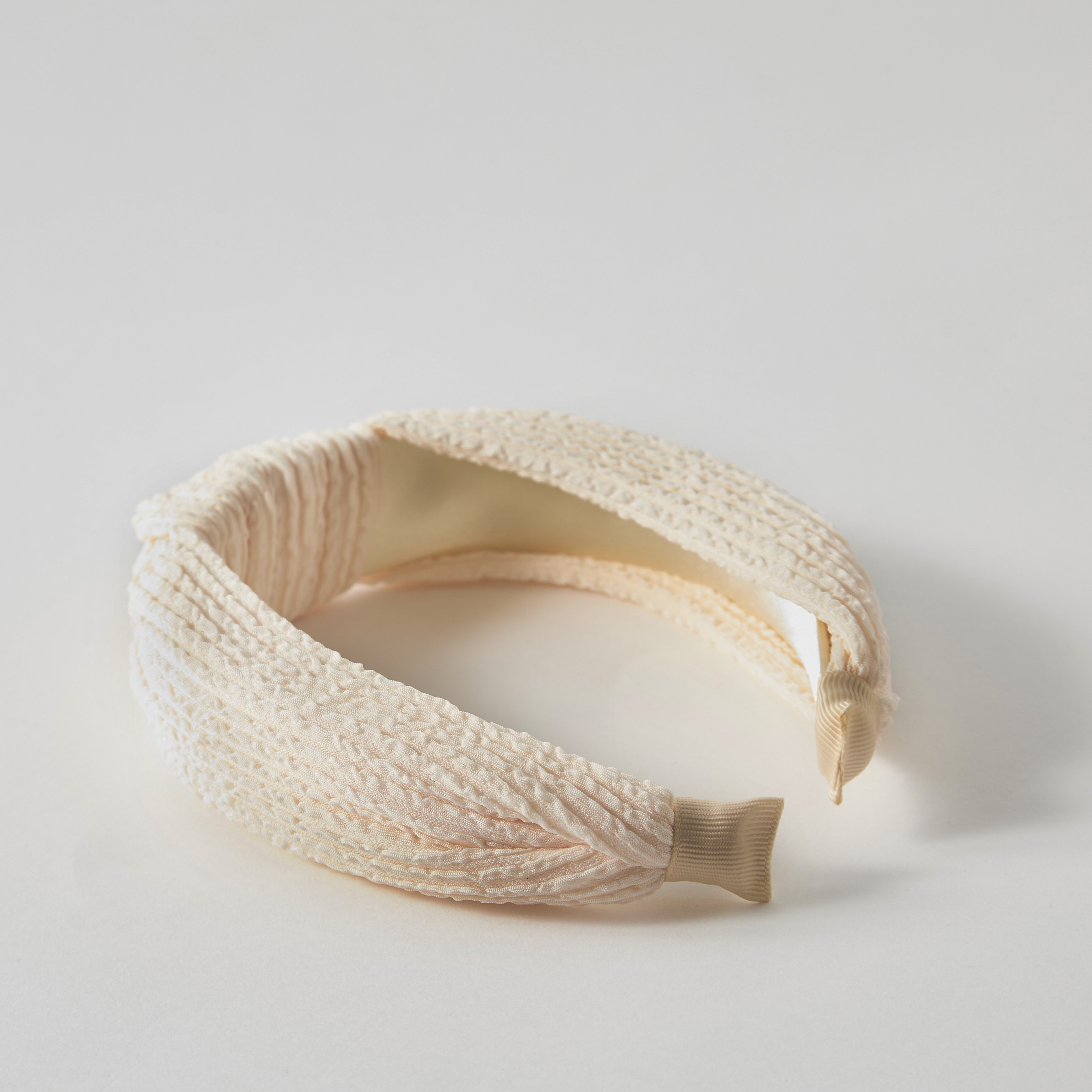 شريطة رأس بارزة الملمس بعقدة-women-hairaccessories-bands-image-1