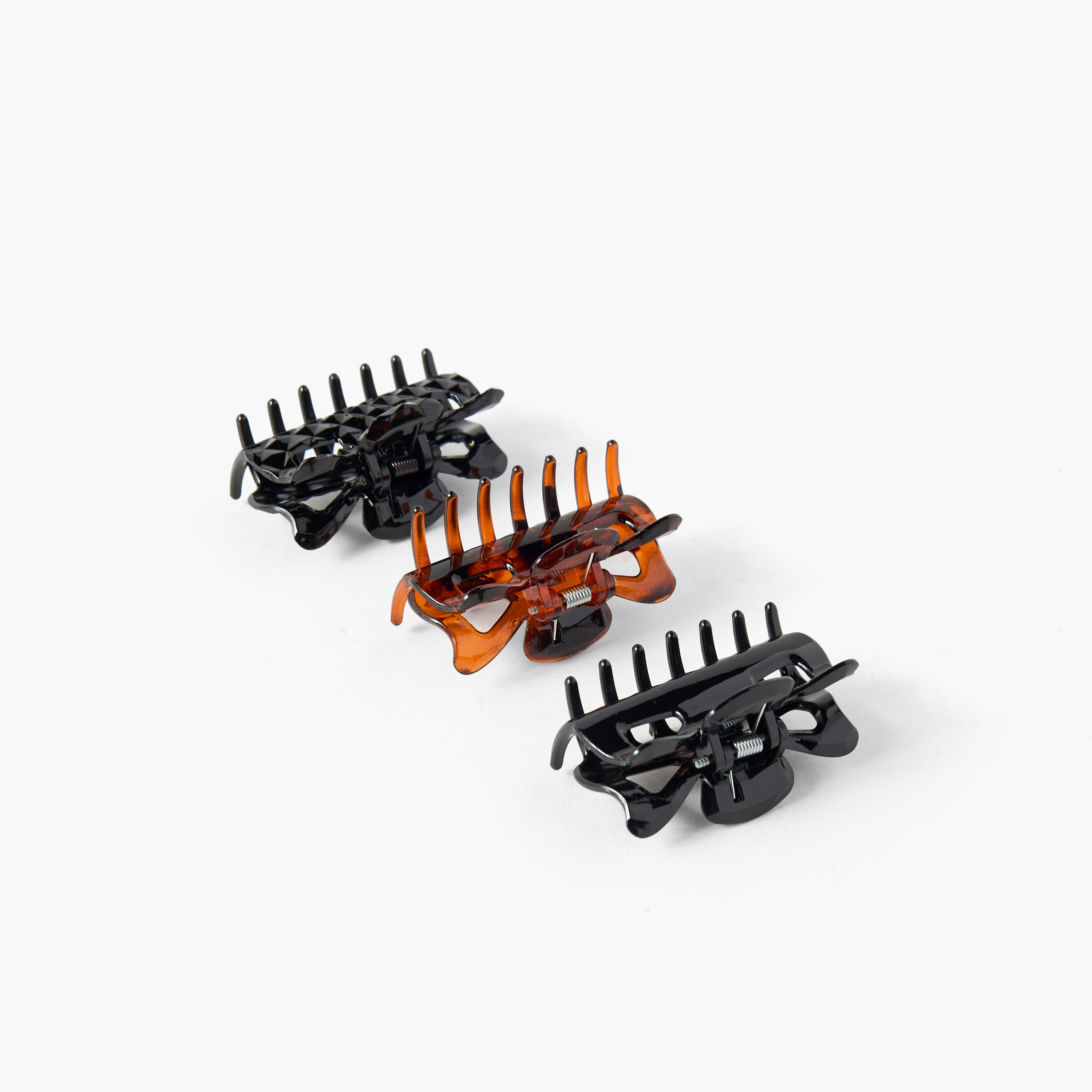 Assorted Solid Hair Clamp - Set of 3-women-hairaccessories-clamps-image-2