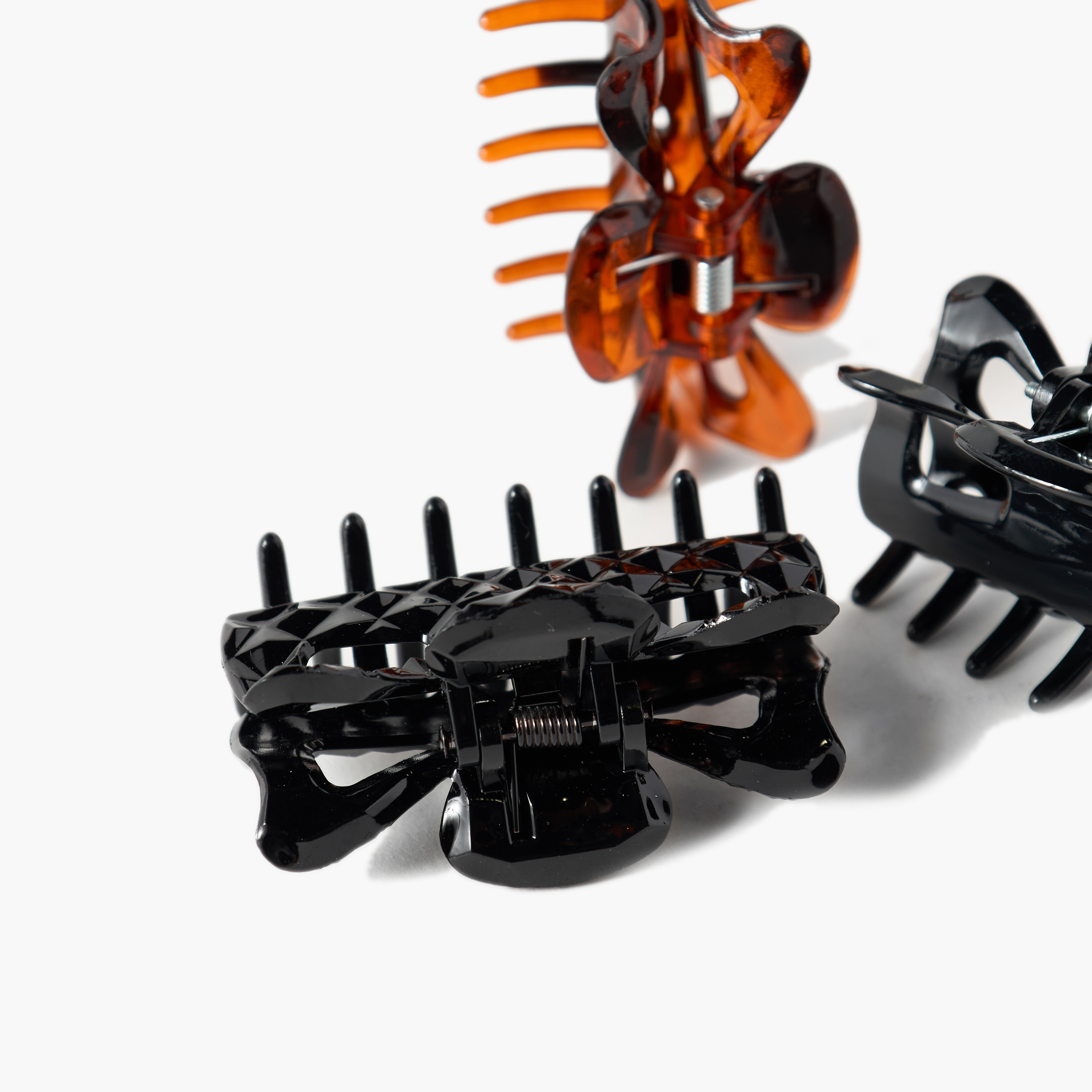 Assorted Solid Hair Clamp - Set of 3-women-hairaccessories-clamps-image-4
