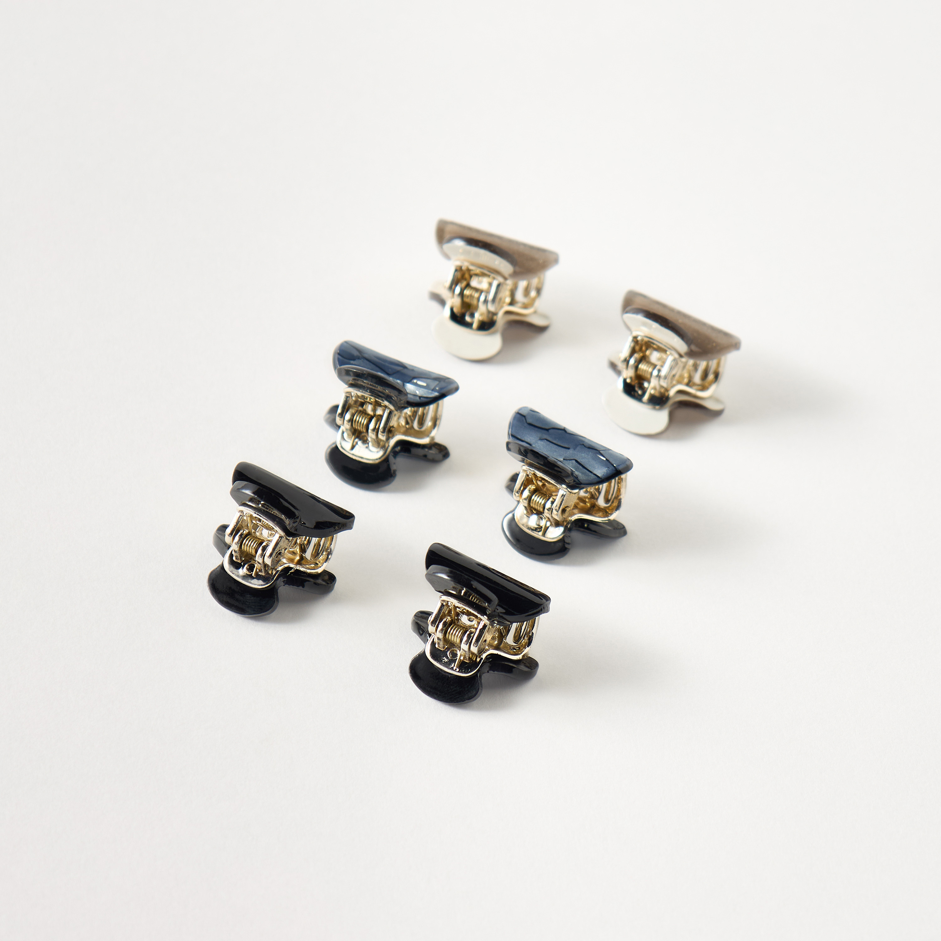 مشابك شعر بطبعات - طقم من 6 قطع-women-hairaccessories-clamps-image-2