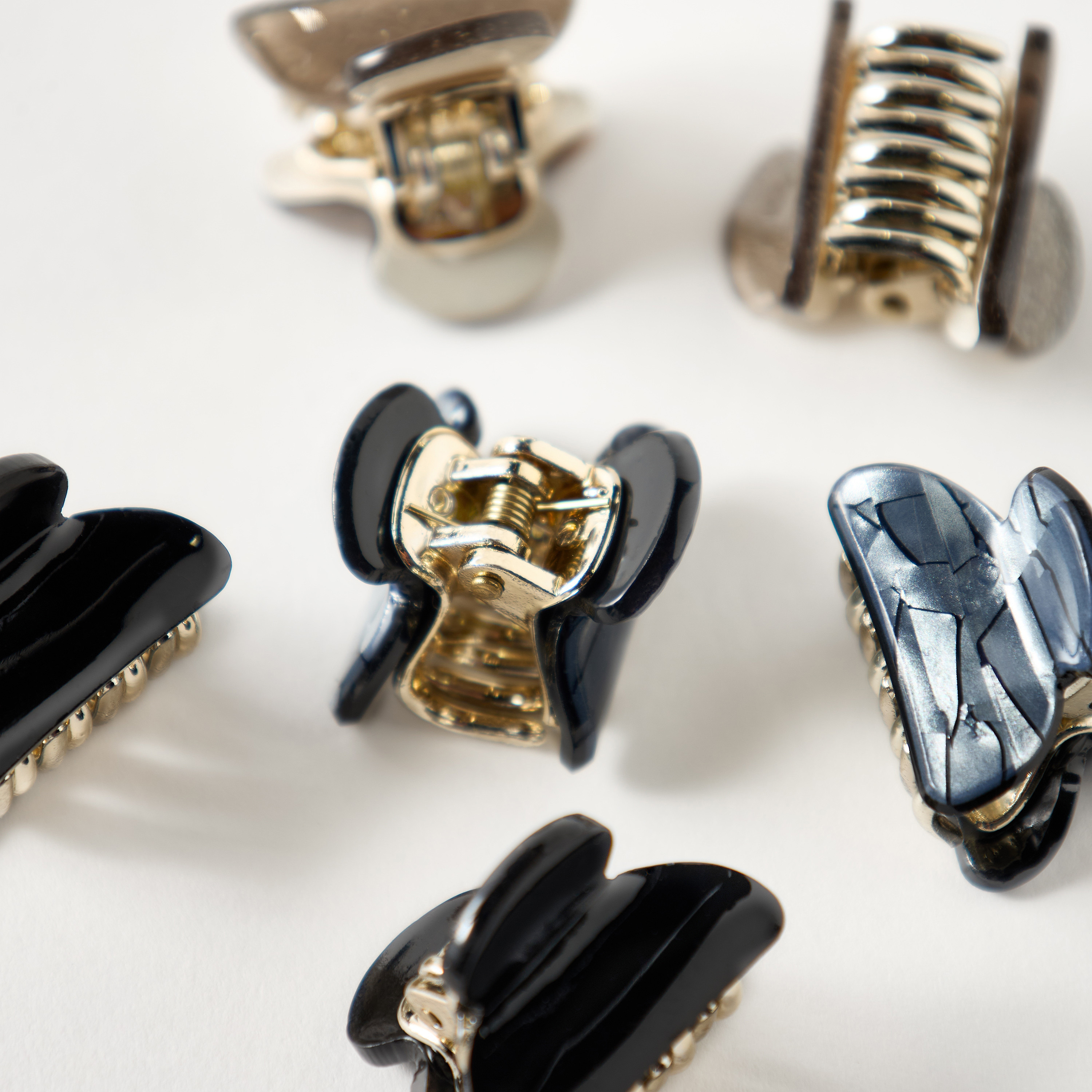 مشابك شعر بطبعات - طقم من 6 قطع-women-hairaccessories-clamps-image-3