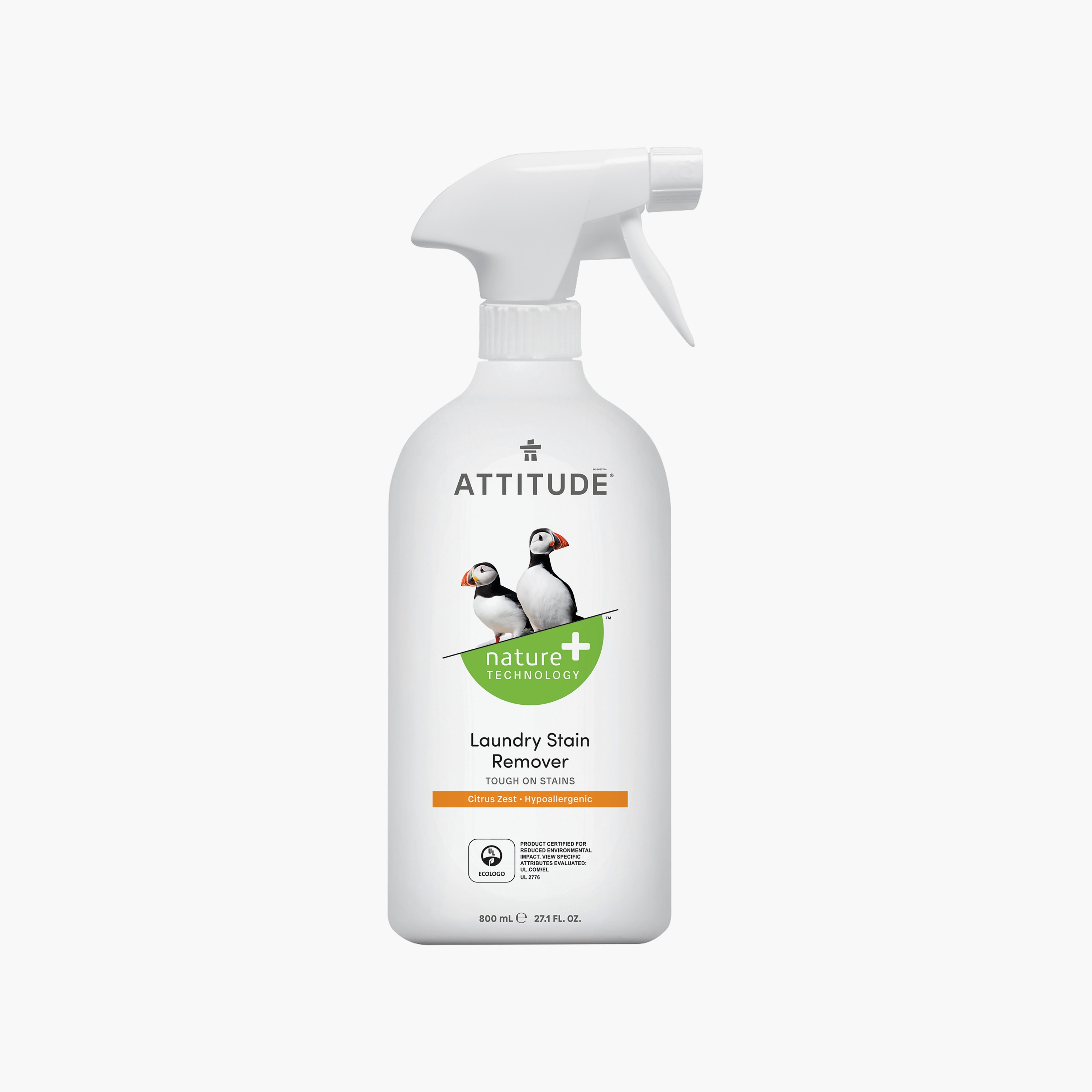 Attitude Hypoallergic Laundry Stain Remover, Citrus Zest, 800ml-baby-healthandsafety-babyproofing-image-1