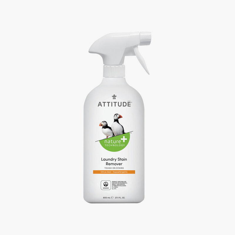 Attitude Hypoallergic Laundry Stain Remover, Citrus Zest, 800ml