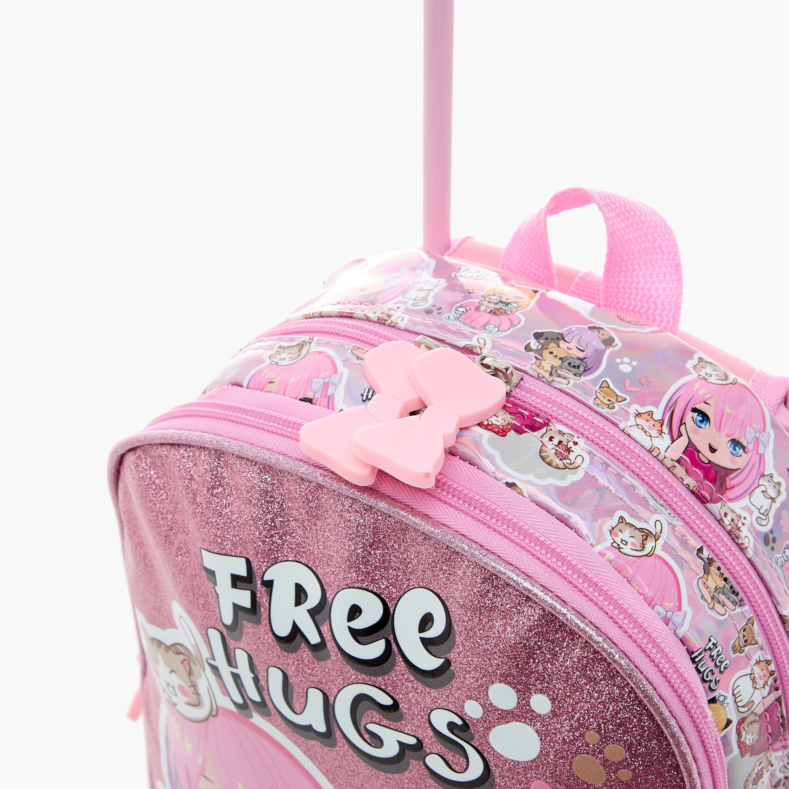 SAMI STUDIO Printed 12-inch Trolley Backpack with Lunch Bag and Pencil Pouch - 31x23x10 cms-school-bagsandbackpacks-sets-image-10