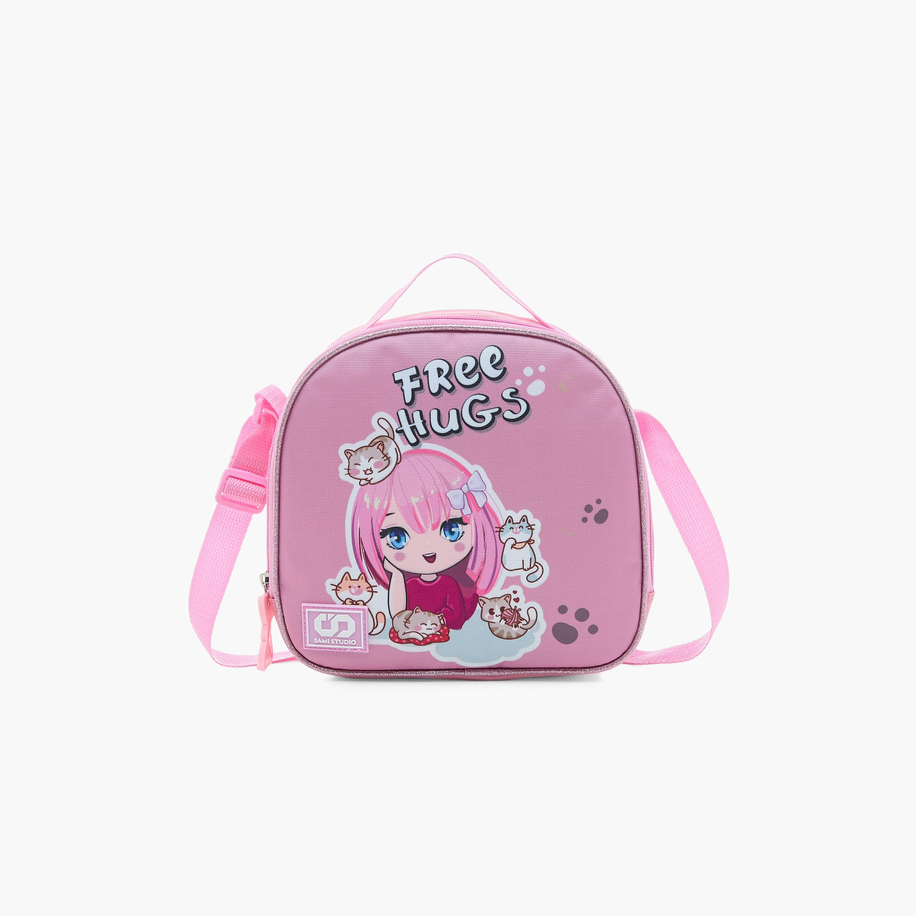 SAMI STUDIO Printed 12-inch Trolley Backpack with Lunch Bag and Pencil Pouch - 31x23x10 cms-school-bagsandbackpacks-sets-image-13