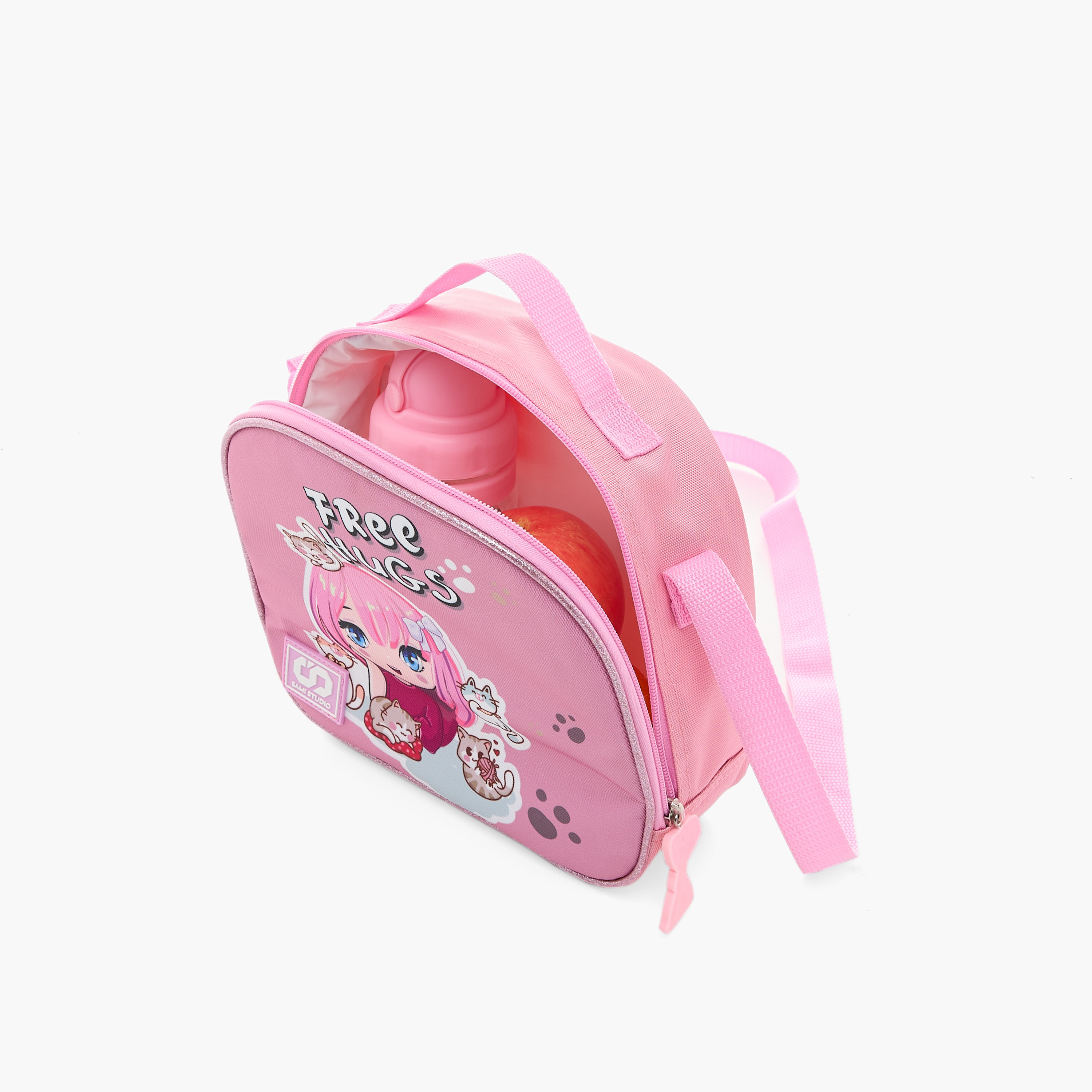 SAMI STUDIO Printed 12-inch Trolley Backpack with Lunch Bag and Pencil Pouch - 31x23x10 cms-school-bagsandbackpacks-sets-image-15