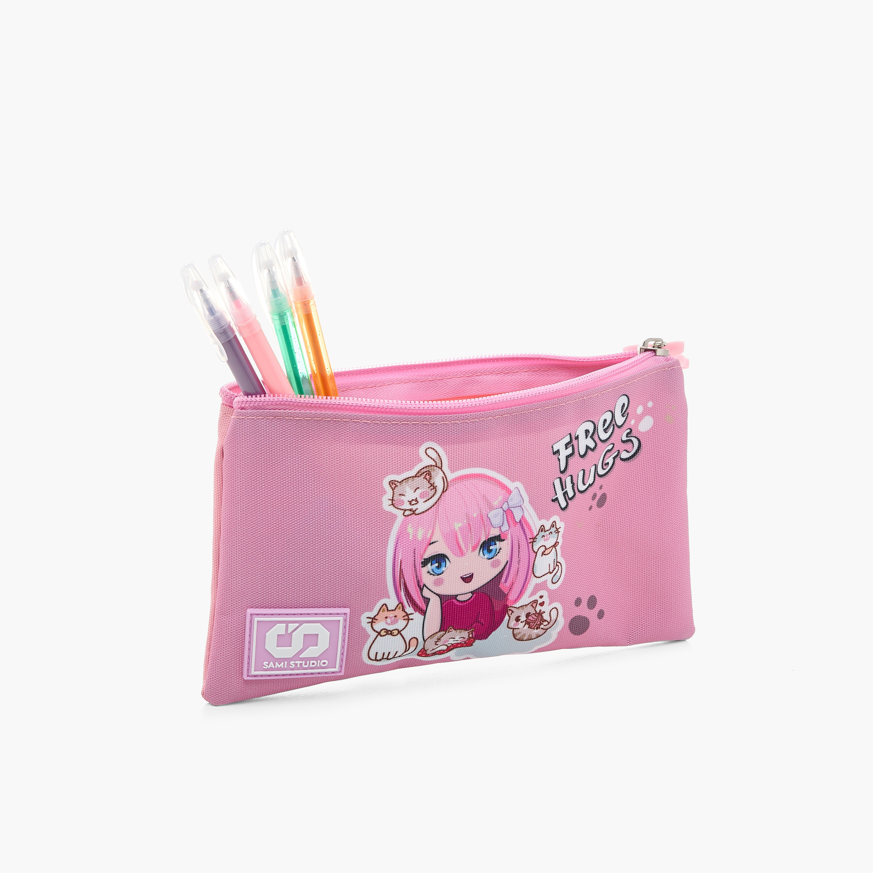 SAMI STUDIO Printed 12-inch Trolley Backpack with Lunch Bag and Pencil Pouch - 31x23x10 cms-school-bagsandbackpacks-sets-image-17
