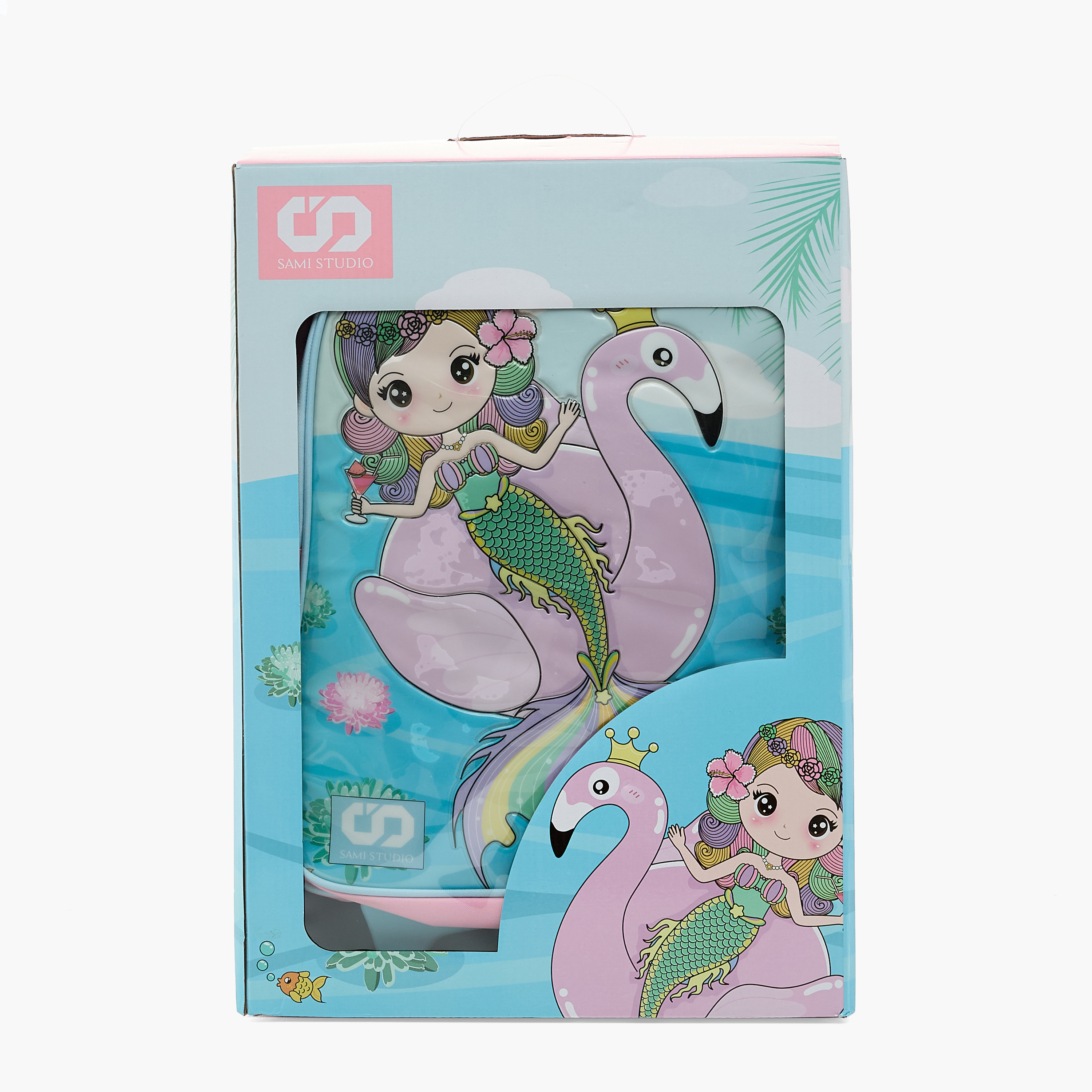 Must 5-Piece Princess Print 16-inch Trolley Backpack Set - 43x30x13 cms-school-bagsandbackpacks-trolleybags-image-24