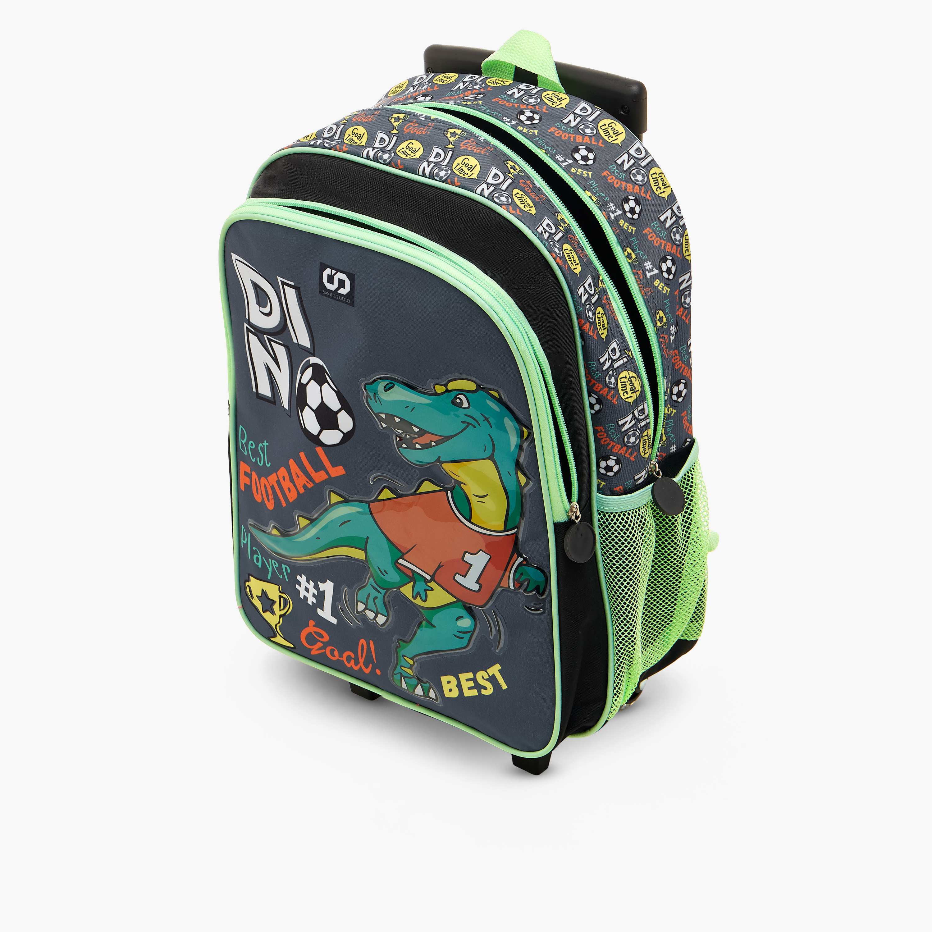 SAMI STUDIO Butterfly Print Trolley Backpack with Lunch Bag and Pencil Case-school-bagsandbackpacks-trolleybags-image-12