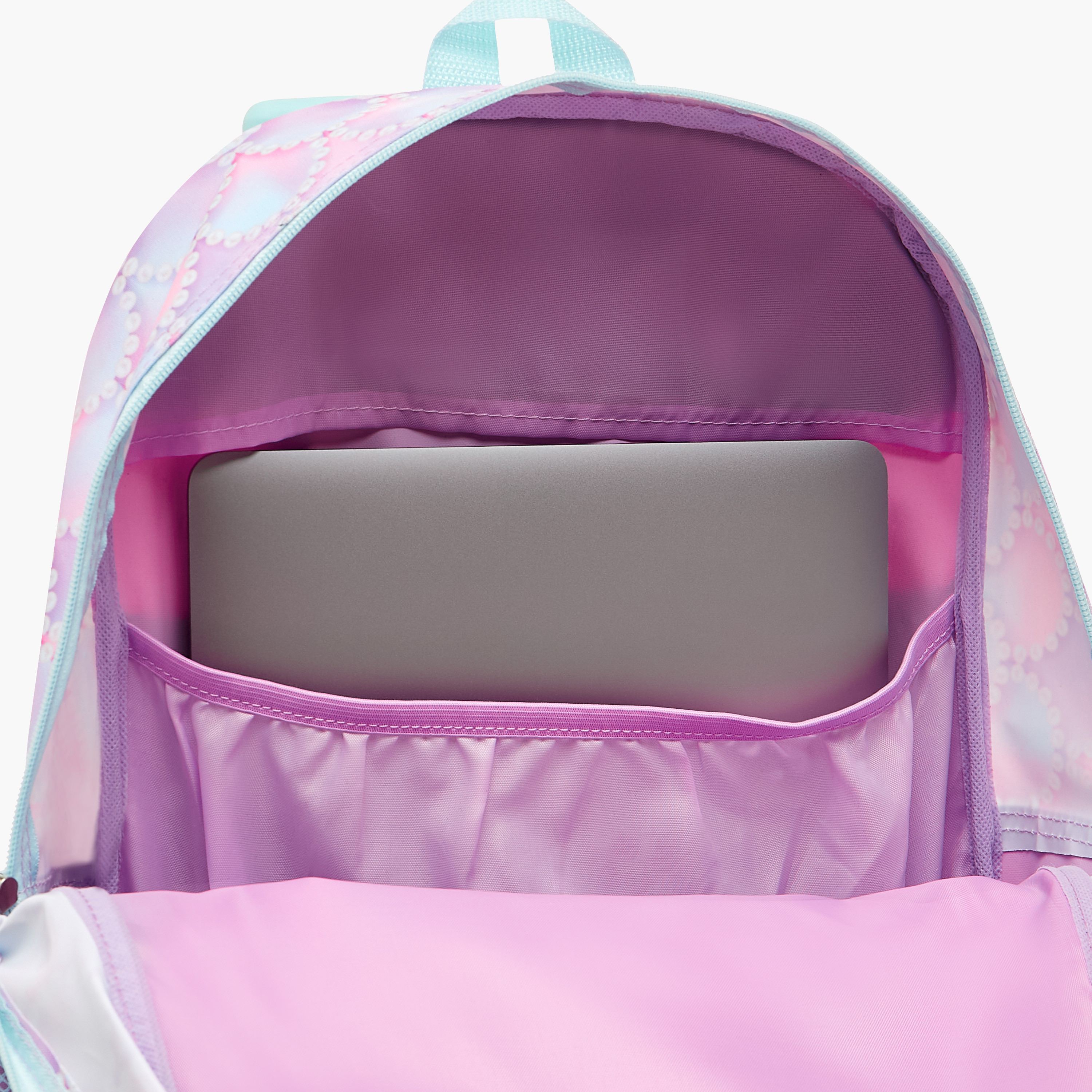 شنطة ظهر ترولي بطبعات مع شنطة غداء ومقلمة من ماست - 43X30X13 سم-school-bagsandbackpacks-sets-image-13