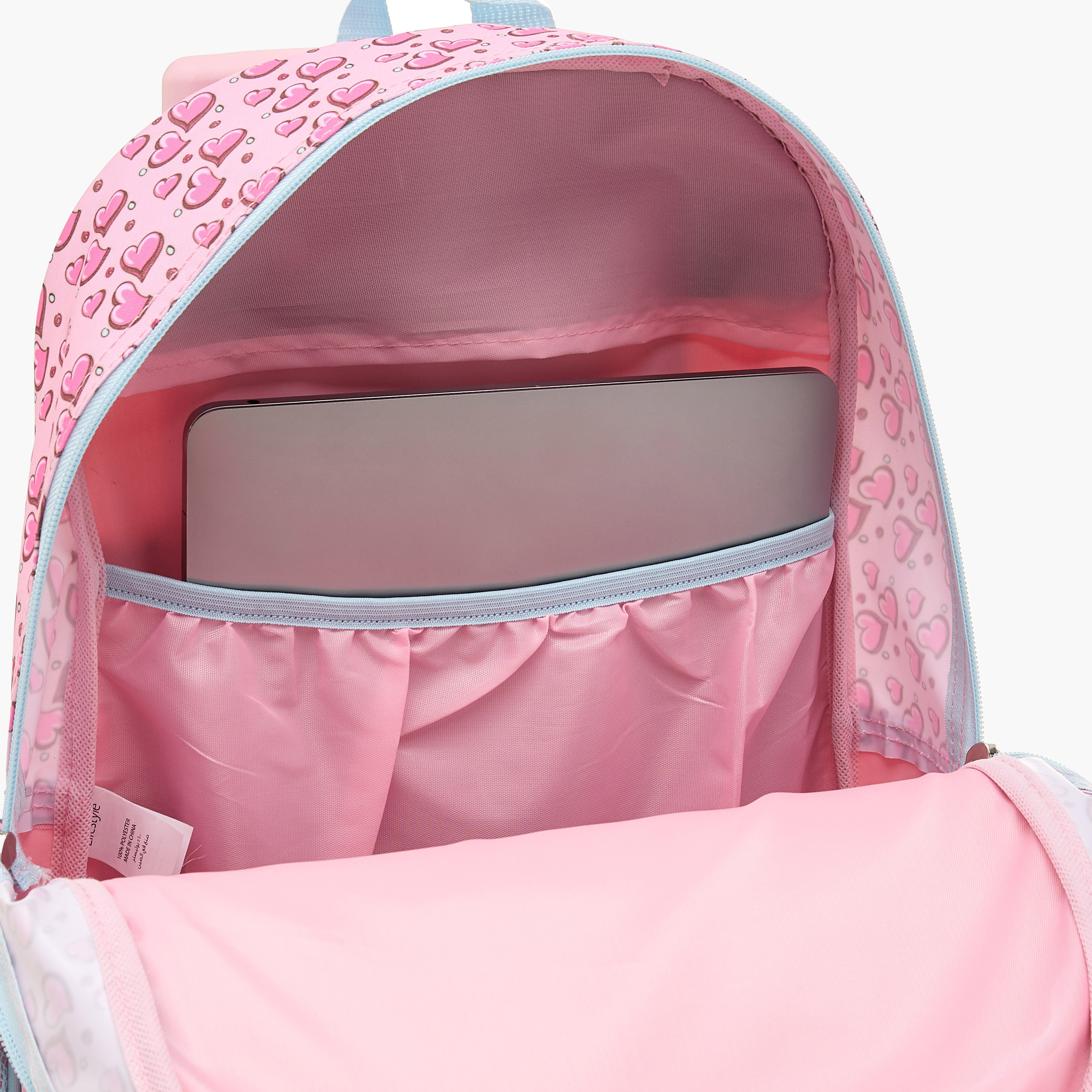 طقم شنطة ظهر ترولي بطبعات حورية بحر 5-Piece قطع من سامي ستوديو - 16 بوصة-school-bagsandbackpacks-trolleybags-image-13