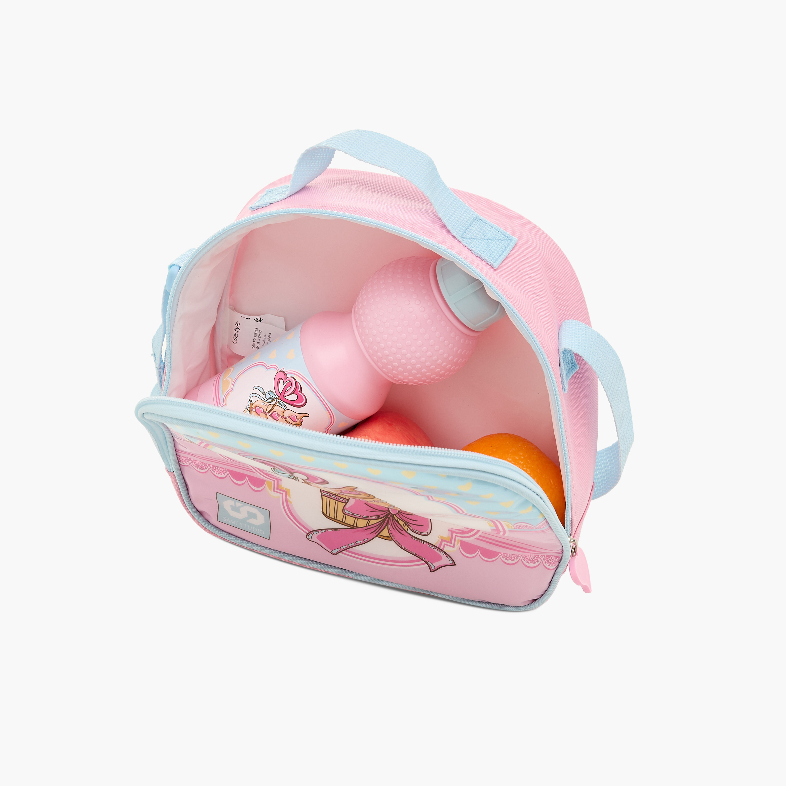 طقم شنطة ظهر ترولي بطبعات حورية بحر 5-Piece قطع من سامي ستوديو - 16 بوصة-school-bagsandbackpacks-trolleybags-image-16