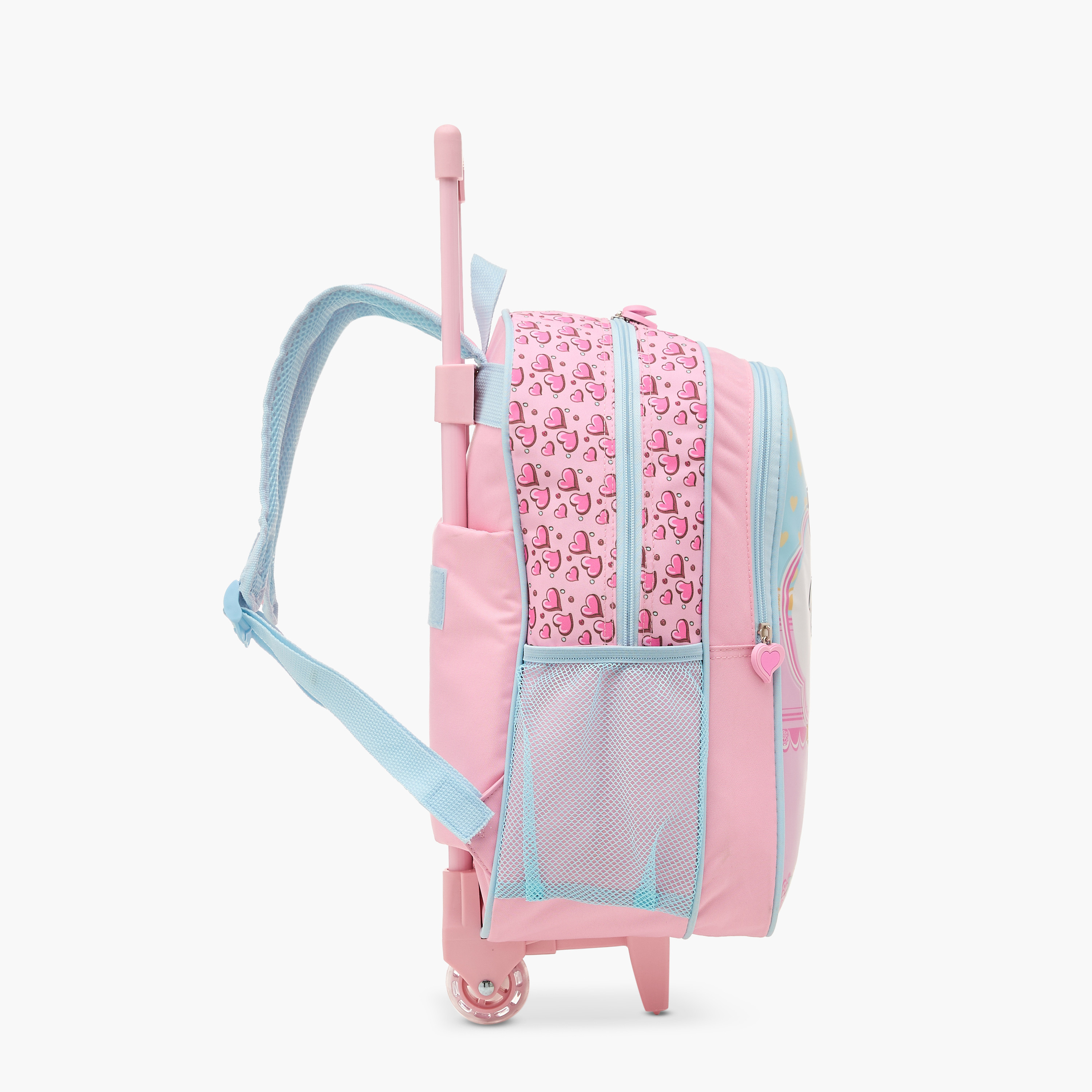 طقم شنطة ظهر ترولي بطبعات حورية بحر 5-Piece قطع من سامي ستوديو - 16 بوصة-school-bagsandbackpacks-trolleybags-image-4