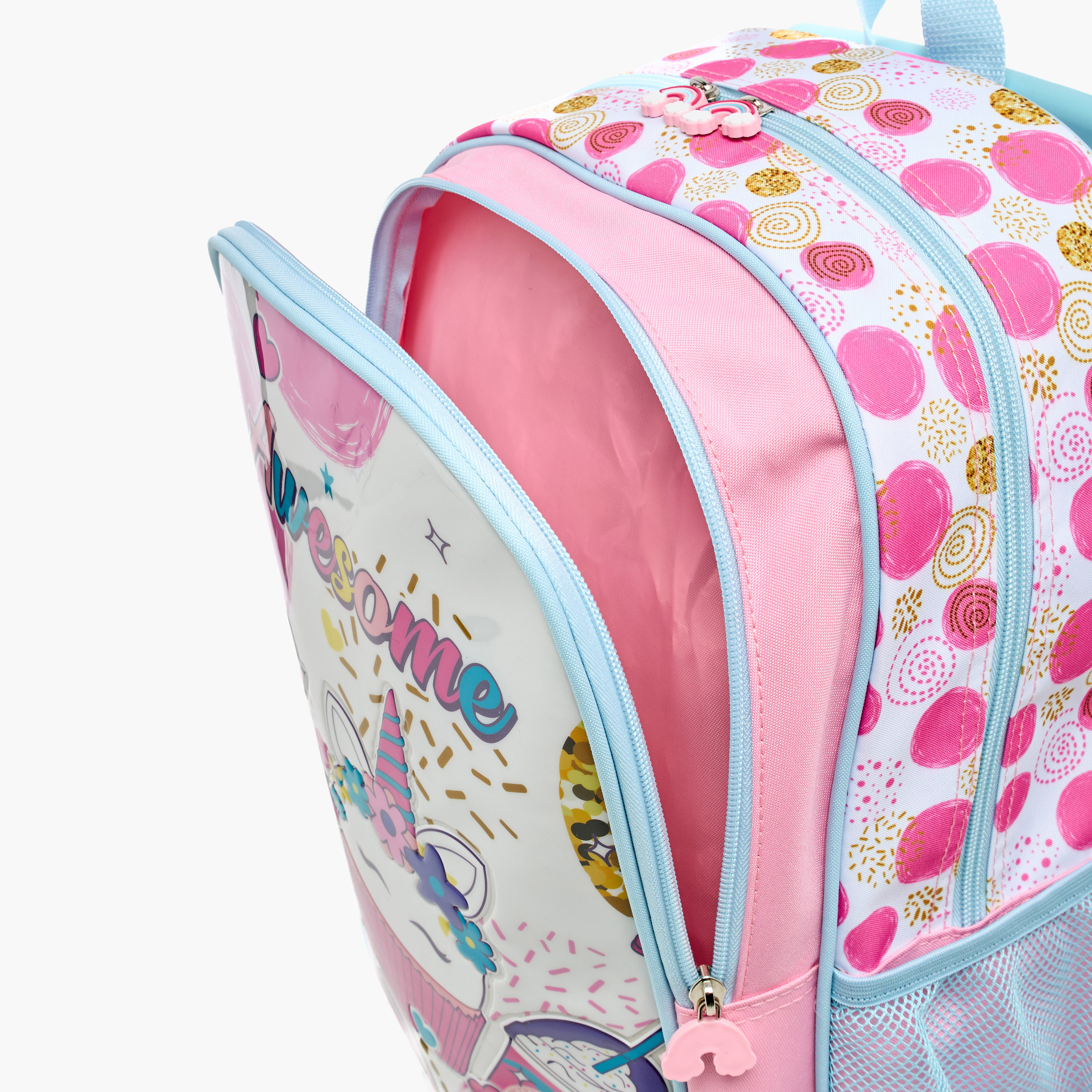 طقم شنطة ظهر ترولي بطبعات حورية بحر 5-Piece قطع من سامي ستوديو - 16 بوصة-school-bagsandbackpacks-trolleybags-image-12