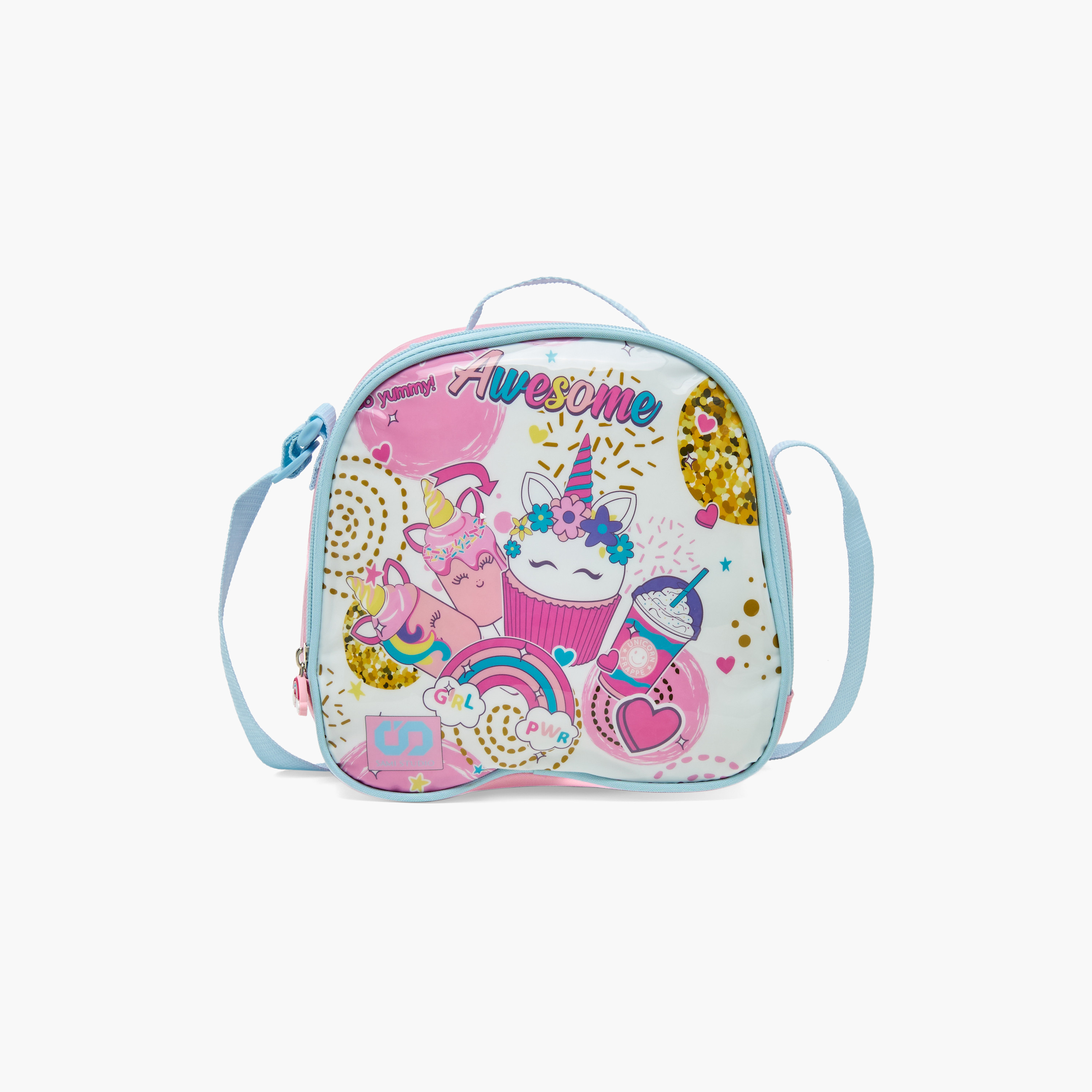 طقم شنطة ظهر ترولي بطبعات حورية بحر 5-Piece قطع من سامي ستوديو - 16 بوصة-school-bagsandbackpacks-trolleybags-image-14