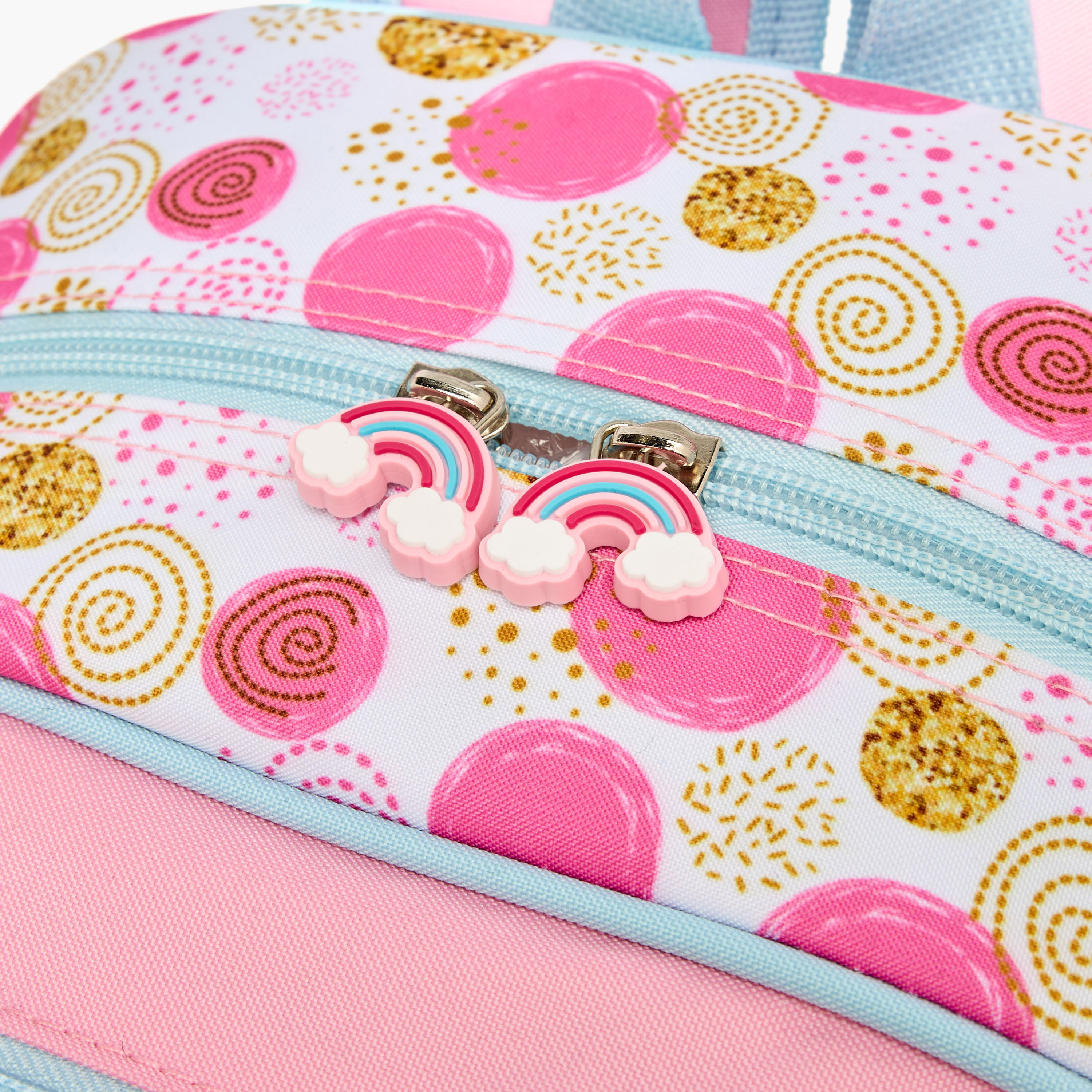 طقم شنطة ظهر ترولي بطبعات حورية بحر 5-Piece قطع من سامي ستوديو - 16 بوصة-school-bagsandbackpacks-trolleybags-image-8