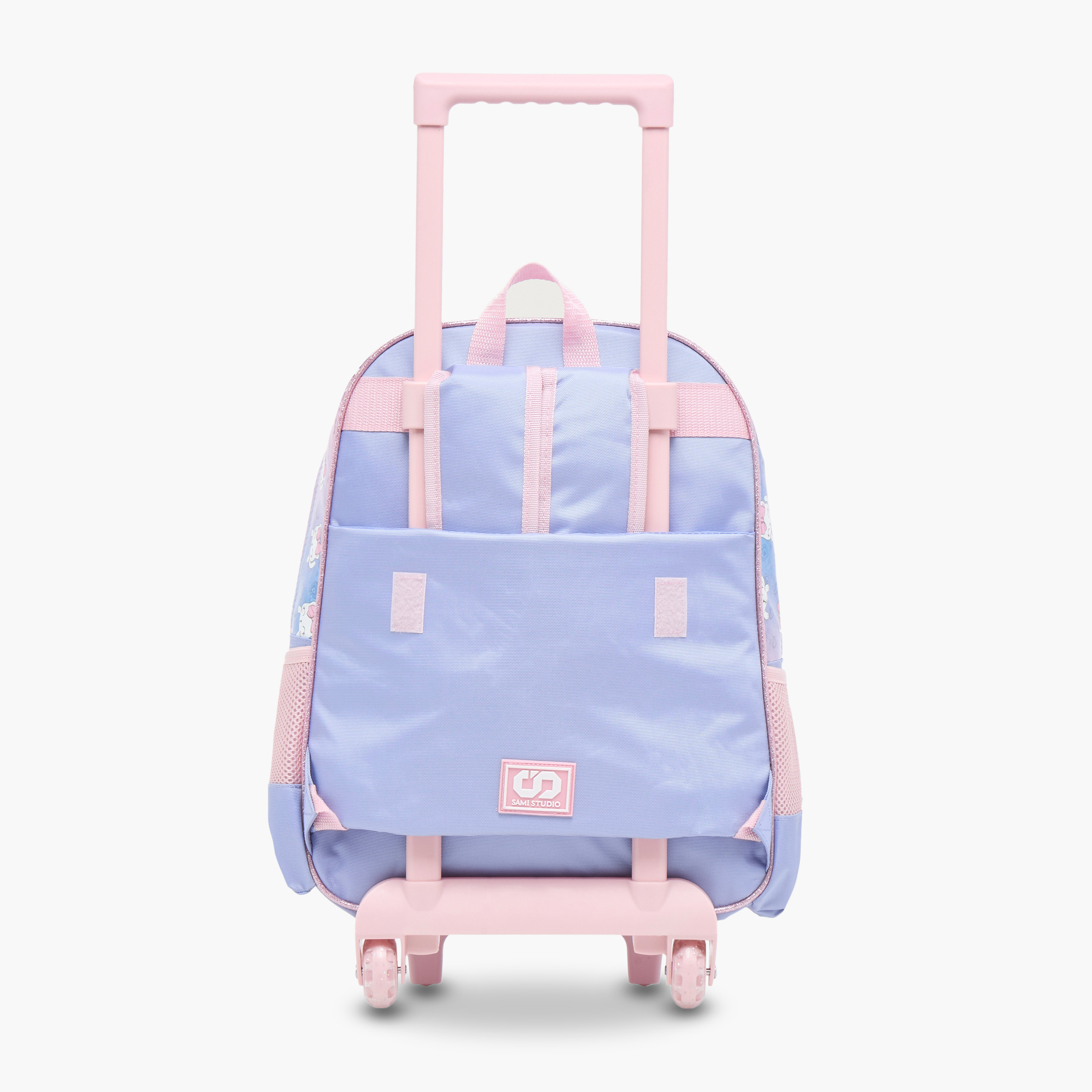 SAMI STUDIO 16-inch Graphic Print Trolley Backpack with Retractable Handle - 33X13.5X44.5 cms-cpkids-backtoschool-schoolbagsandbackpacks-trolleybags-image-6