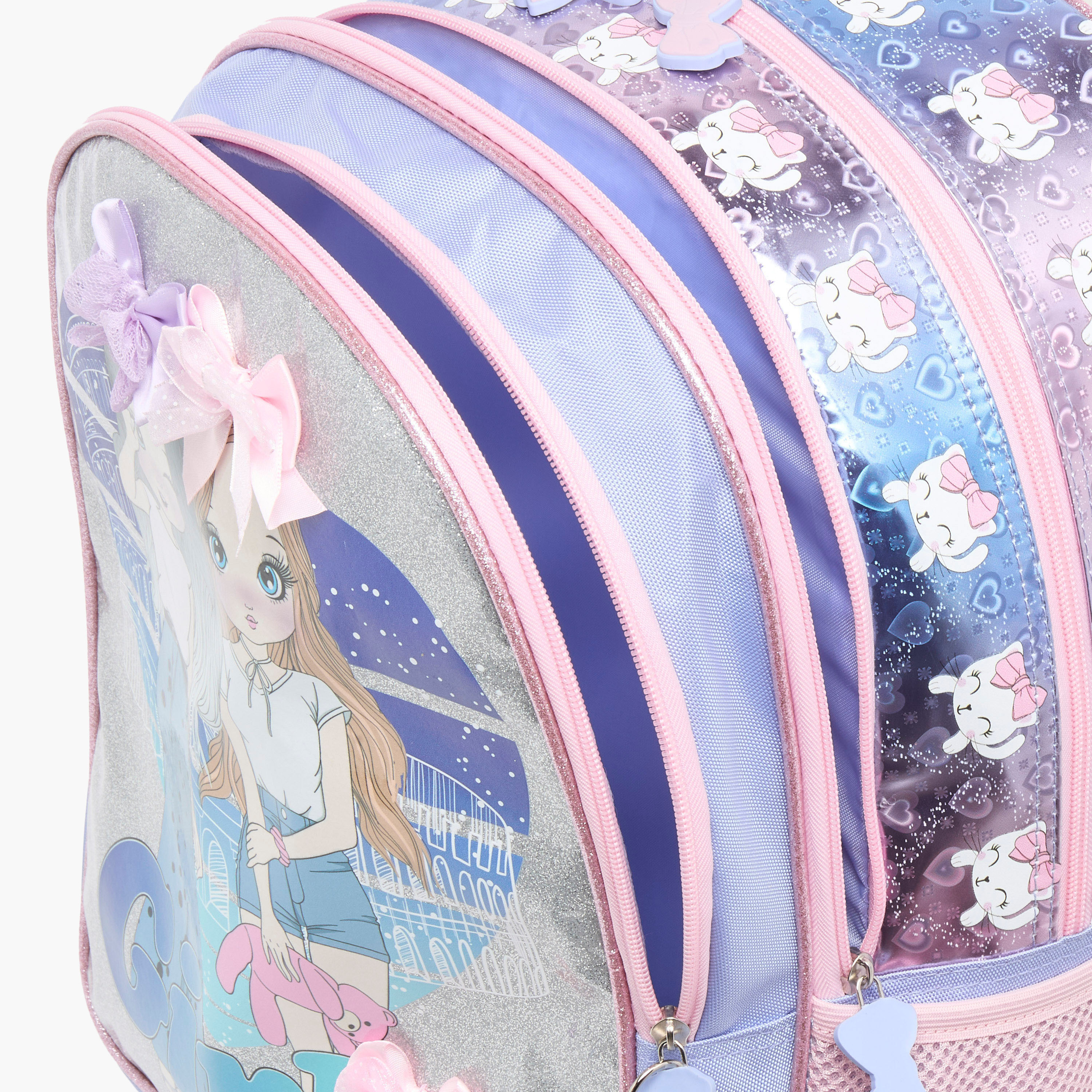 SAMI STUDIO 16-inch Graphic Print Trolley Backpack with Retractable Handle - 33X13.5X44.5 cms-cpkids-backtoschool-schoolbagsandbackpacks-trolleybags-image-9