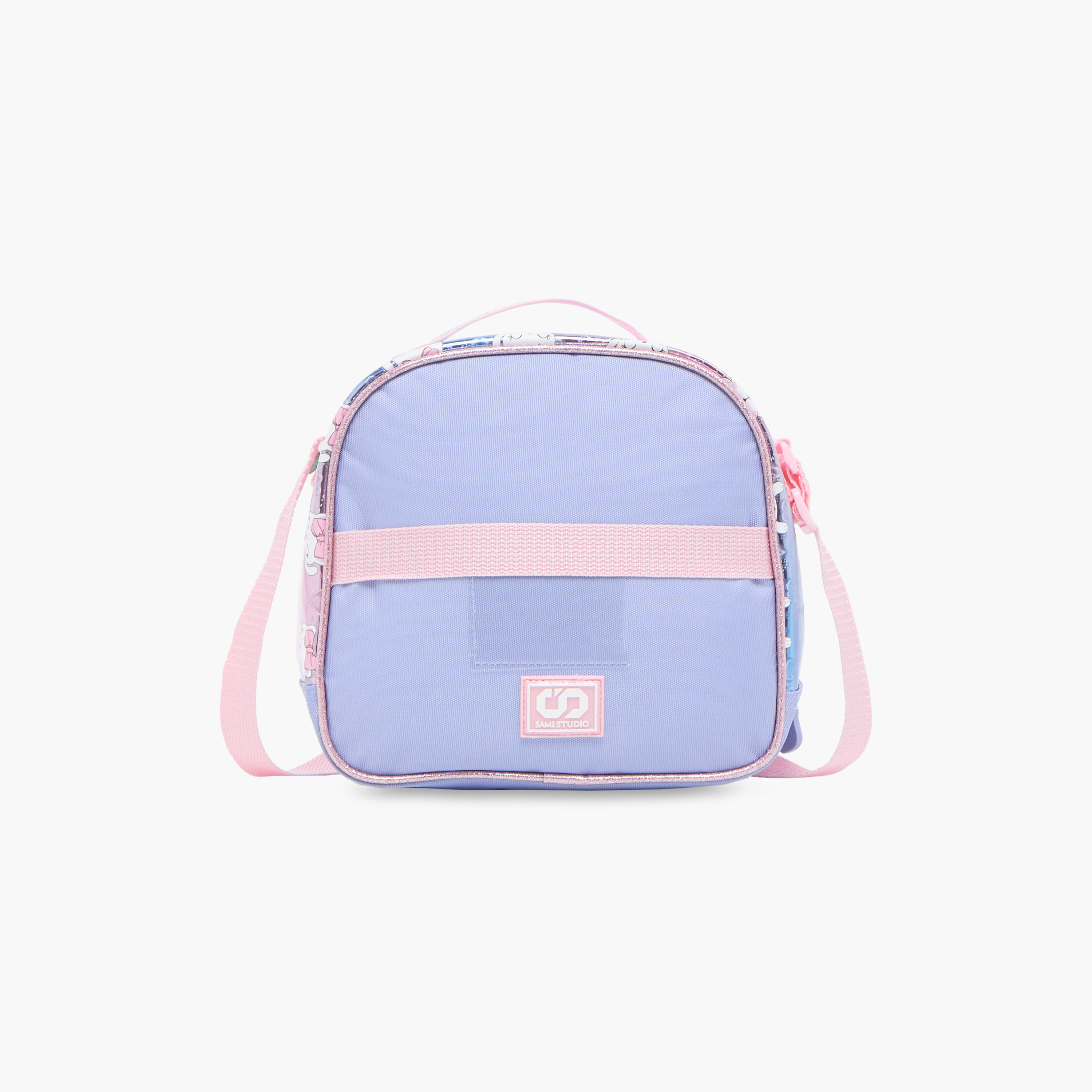 SAMI STUDIO Graphic Print Lunch Bag with Adjustable Strap and Zip Closure-school-lunchessentials-lunchbags-image-3