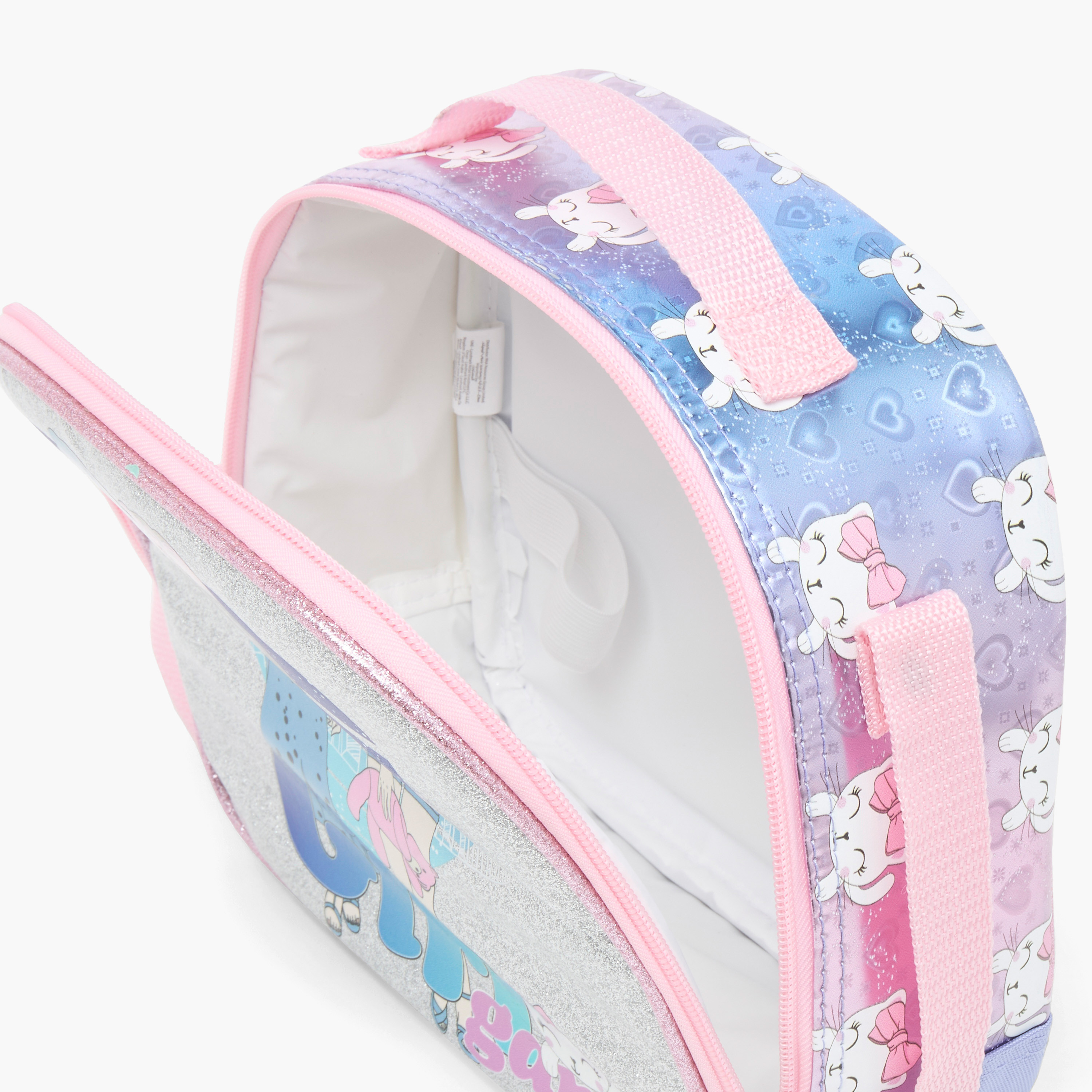 SAMI STUDIO Graphic Print Lunch Bag with Adjustable Strap and Zip Closure-school-lunchessentials-lunchbags-image-7