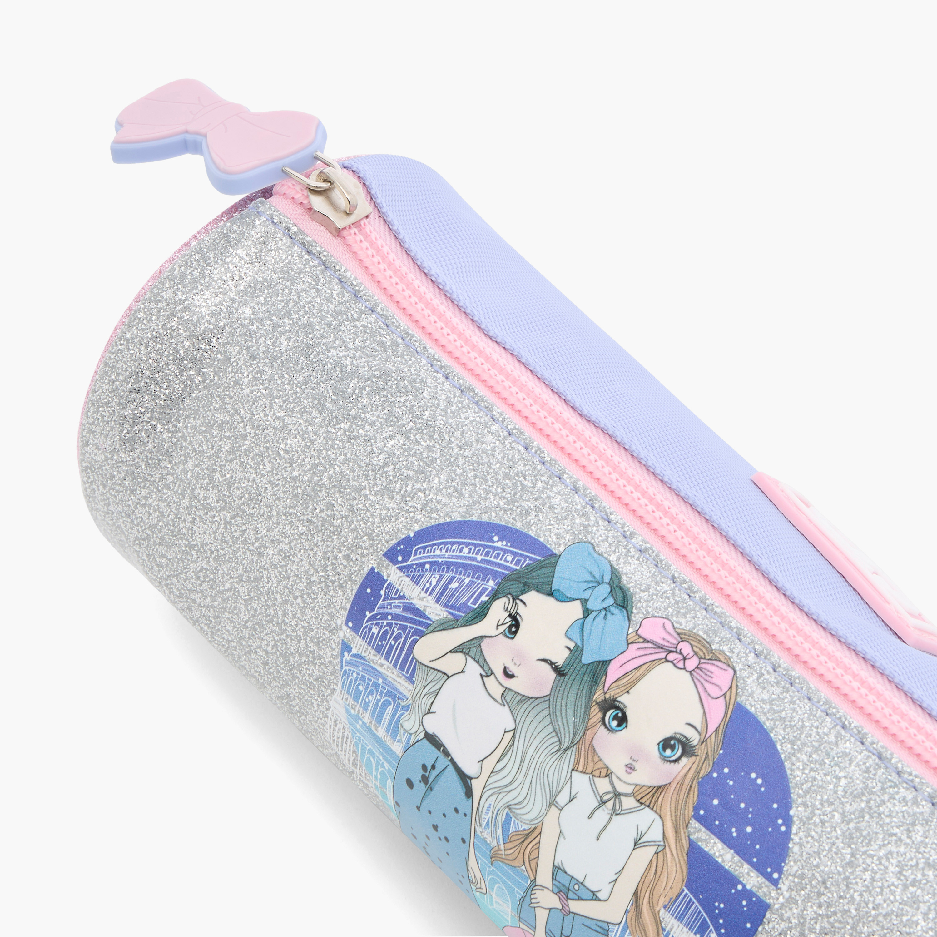 SAMI STUDIO Graphic Print Pencil Pouch with Zip Closure-school-stationery-pencilcases-image-7