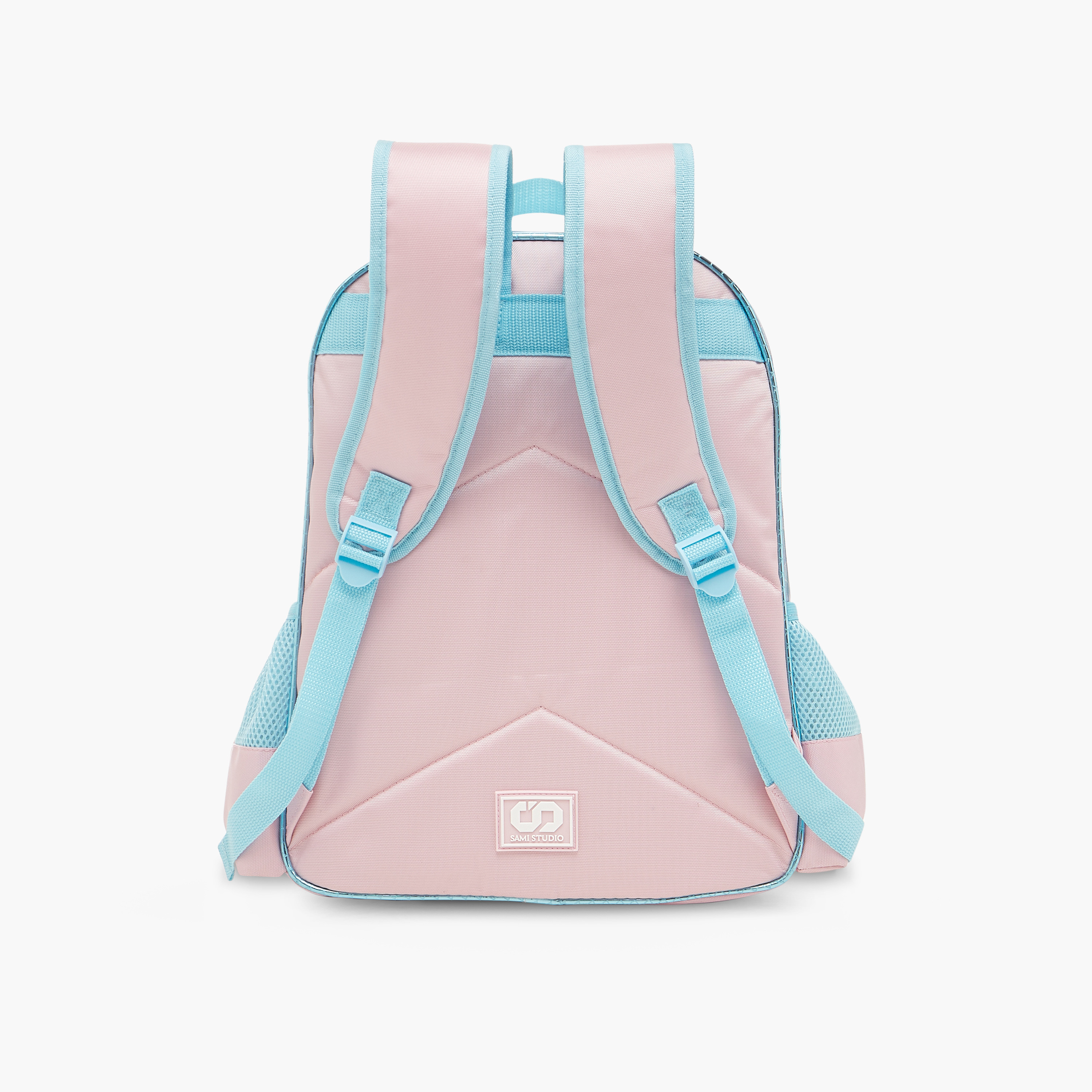 شنطة ظهر بطبعات حورية البحر وحمّالات قابلة للتعديل من سامي ستوديو - 33x14x45 سم-school-bagsandbackpacks-backpacks-image-3