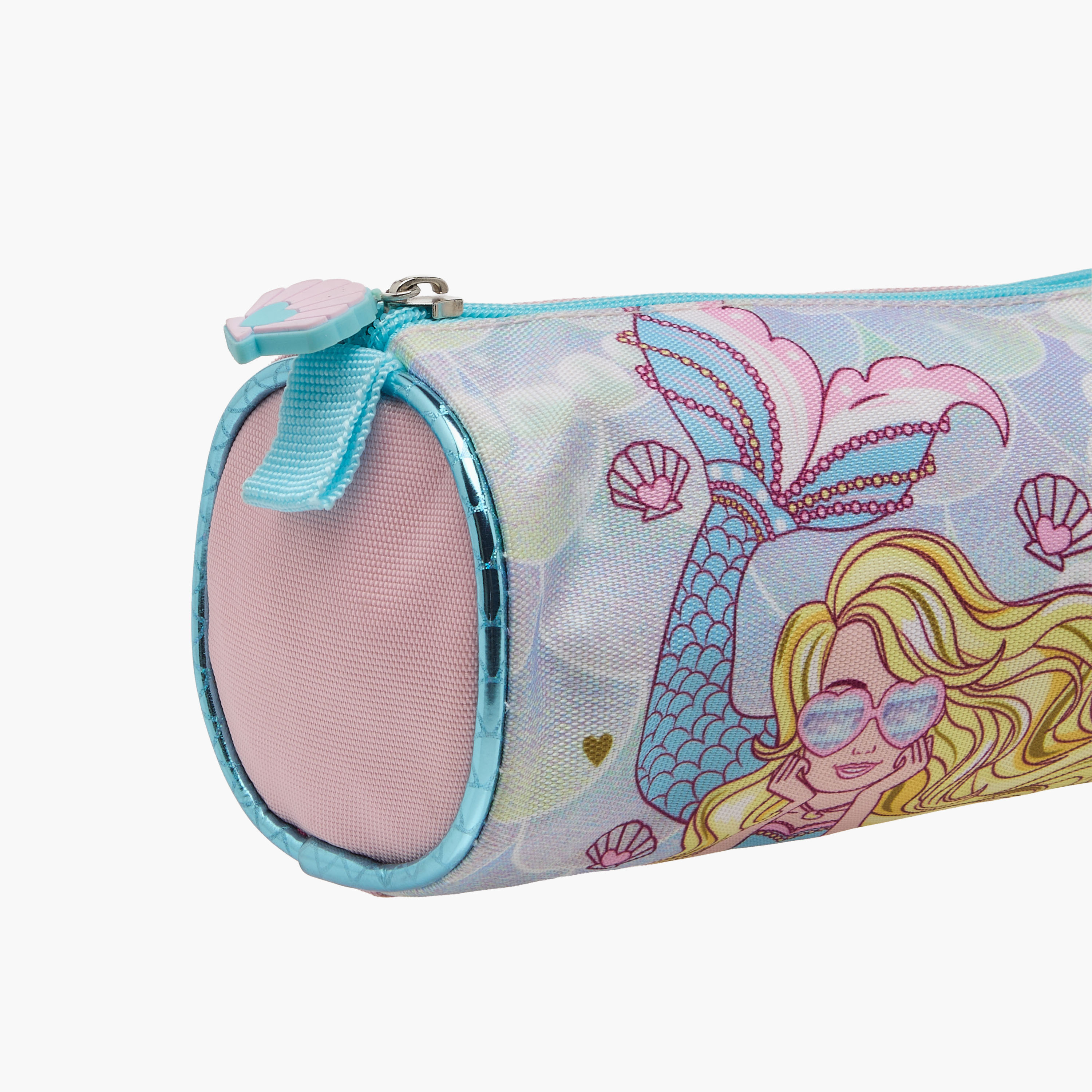 مقلمة بسحاب إغلاق وطبعات حورية بحر من سامي ستوديو-school-stationery-pencilcases-image-4